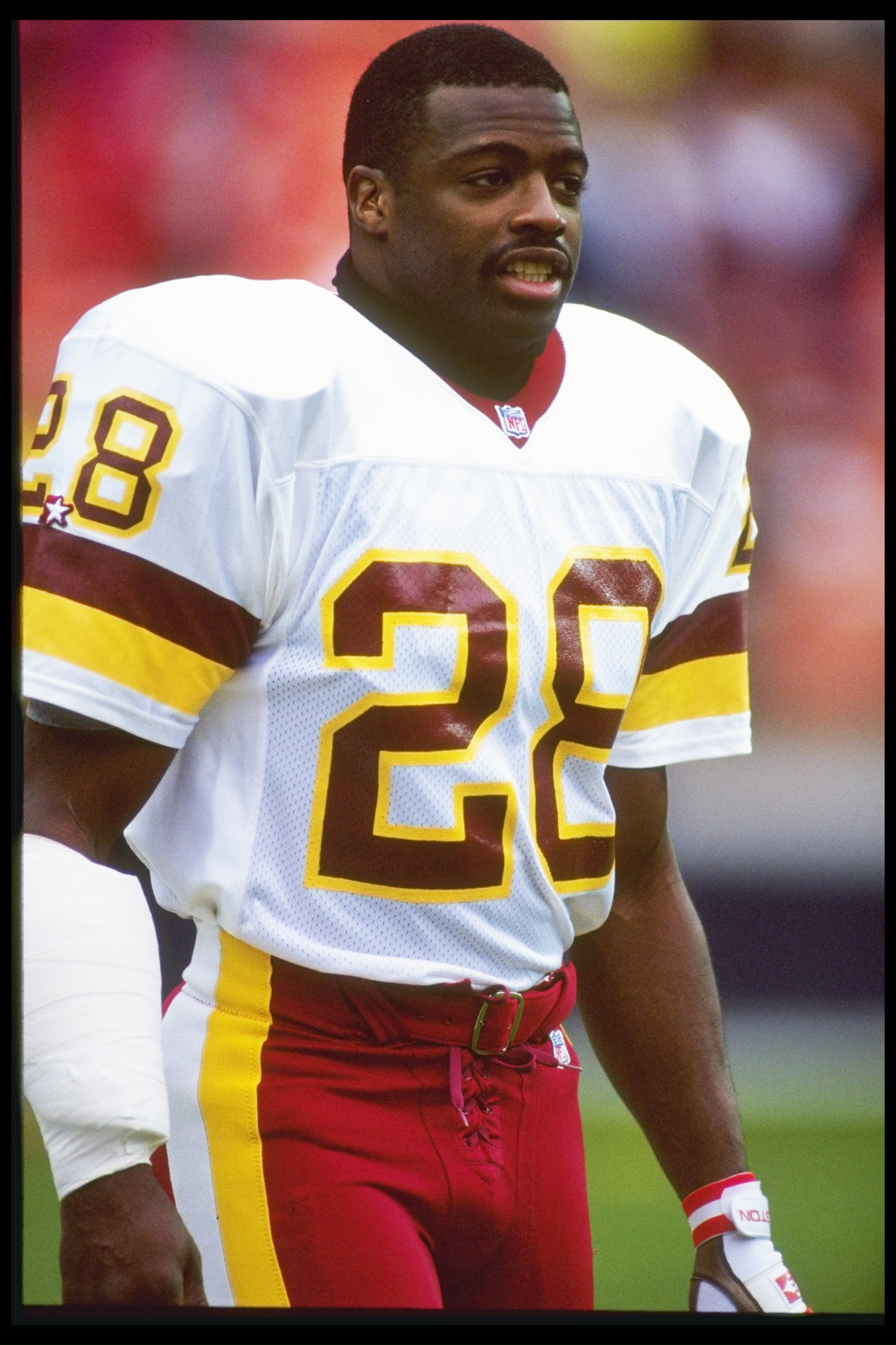 29 Nov 1992: Defensive back Darrell Green of the Washington Redskins during the Redskins 41-3 win over the Phoenix Cardinals at RFK Stadium in Washington, D.C.