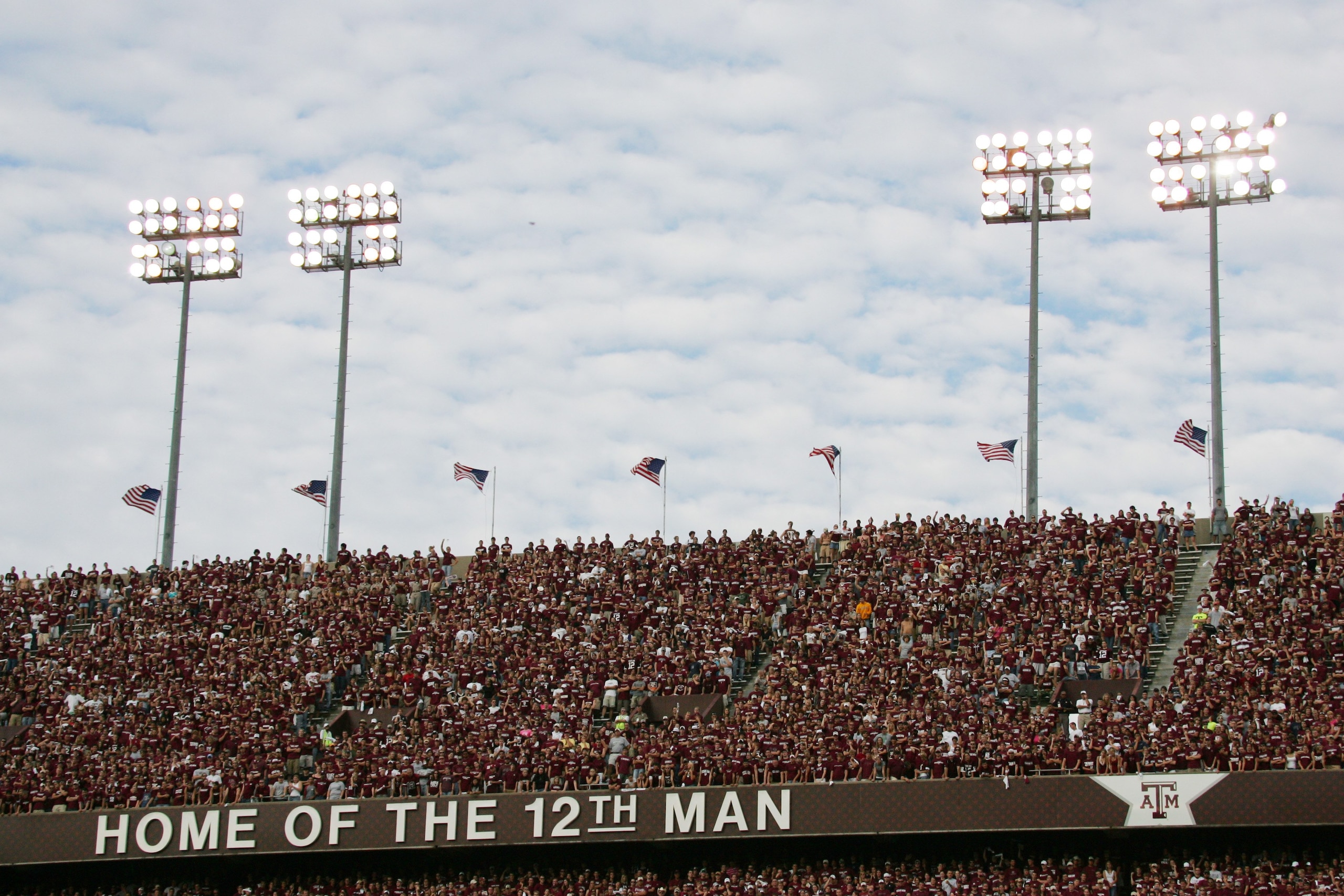 COLLEGE STATION, TX - OCTOBER 14:  A general view of Kyle Field is shown during the Texas A&M Aggies game against the Missouri Tigers at Kyle Field on October 14, 2006 in College Station, Texas. Texas A&M won 25-19. (Photo by Ronald Martinez/Getty Images)