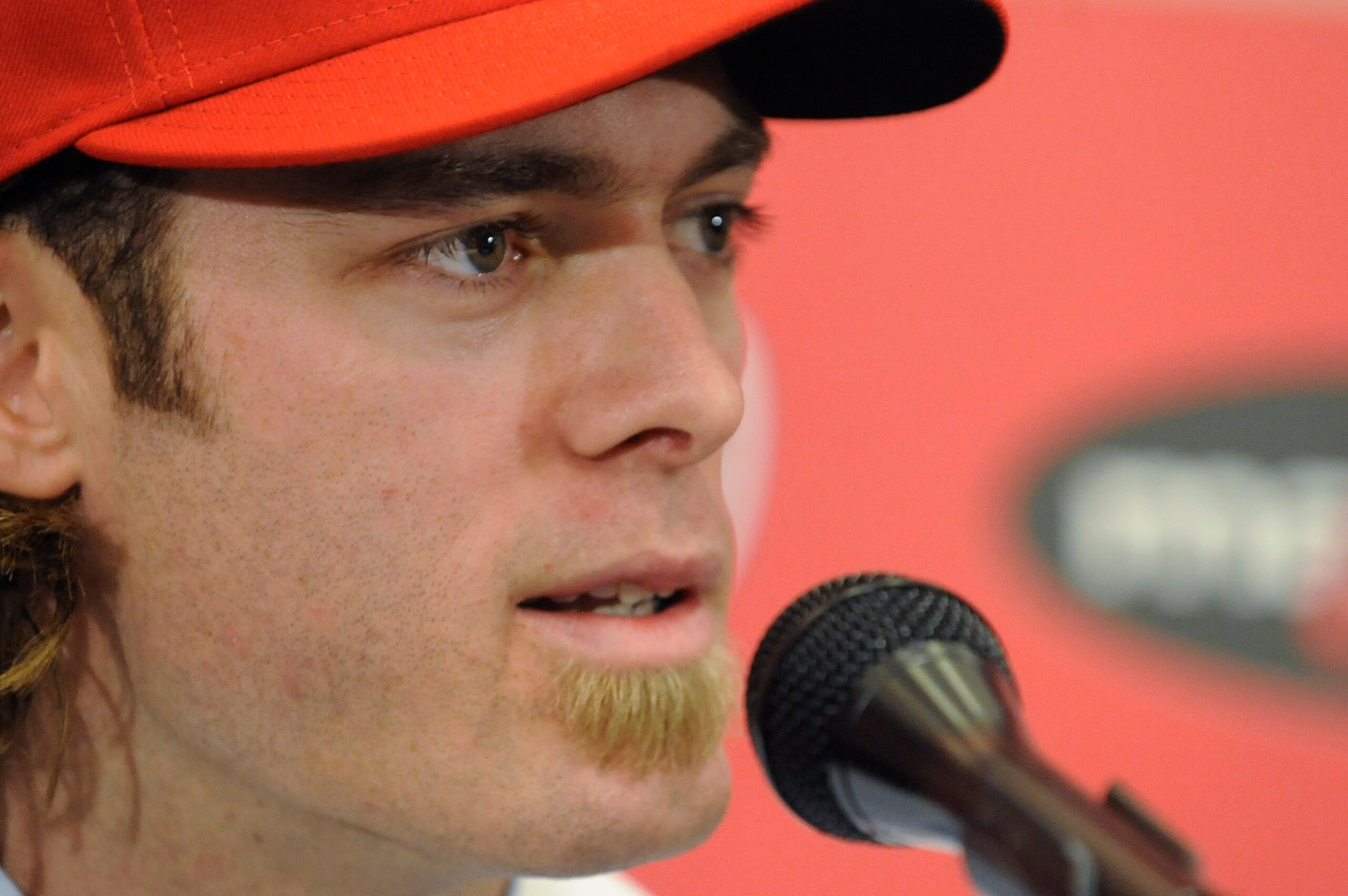 WASHINGTON, DC - DECEMBER 15: Jayson Werth #28 of the Washington Nationals speaks as he is introduced to the media on December 15, 2010 at Nationals Park in Washington, DC. (Photo by Mitchell Layton/Getty Images) WASHINGTON, DC - DECEMBER 15: Jayson Werth #28 of the Washington Nationals speaks as he is introduced to the media on December 15, 2010 at Nationals Park in Washington, DC. (Photo by Mitchell Layton/Getty Images)