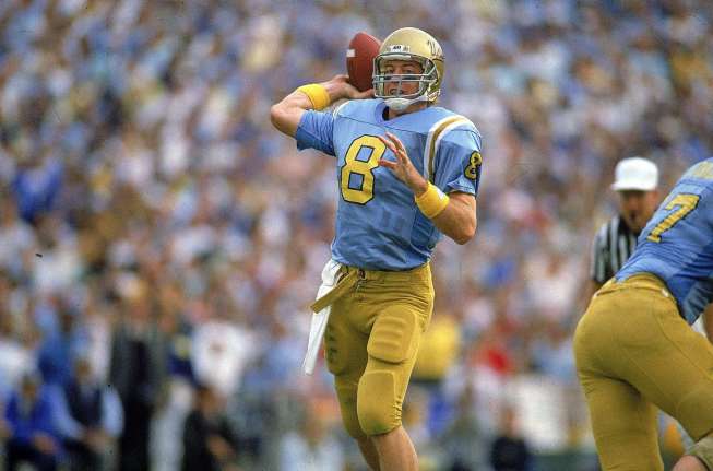 troy aikman ucla throwback jersey