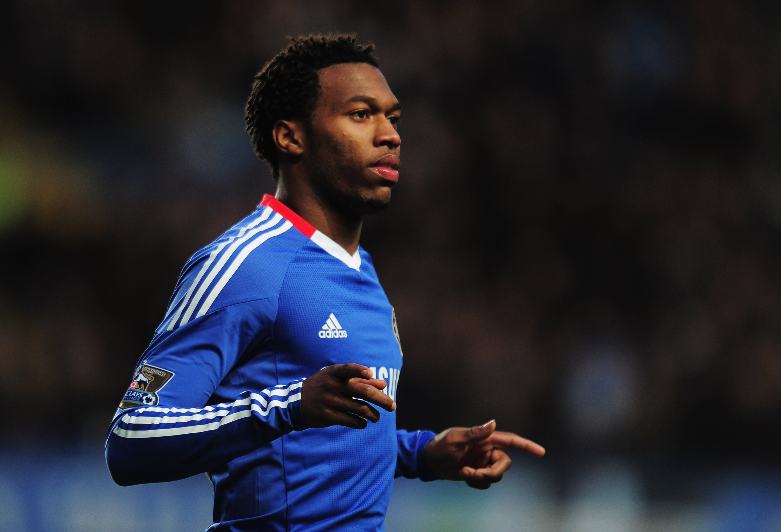 LONDON, ENGLAND - JANUARY 09:  Daniel Sturridge of Chelsea celebrates as he scores their fifth goal during the FA Cup sponsored by E.ON 3rd round match between Chelsea and Ipswich Town at Stamford Bridge on January 9, 2011 in London, England.  (Photo by S