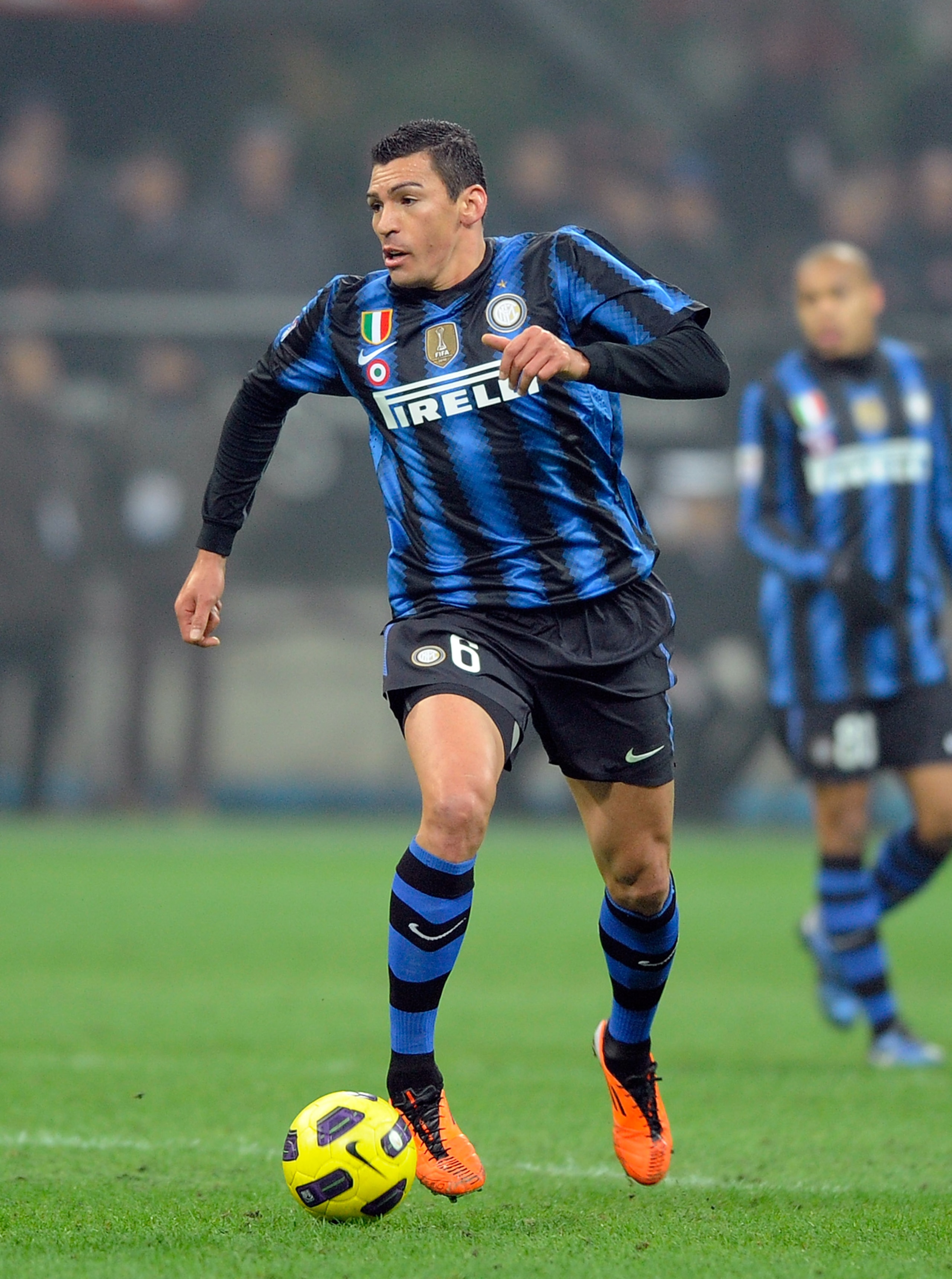 MILAN, ITALY - JANUARY 19: Lucio of Inter Milan during the Serie A match between Inter and Cesena at Stadio Giuseppe Meazza on January 19, 2011 in Milan, Italy. (Photo by Claudio Villa/Getty Images) MILAN, ITALY - JANUARY 19: Lucio of Inter Milan during the Serie A match between Inter and Cesena at Stadio Giuseppe Meazza on January 19, 2011 in Milan, Italy. (Photo by Claudio Villa/Getty Images)