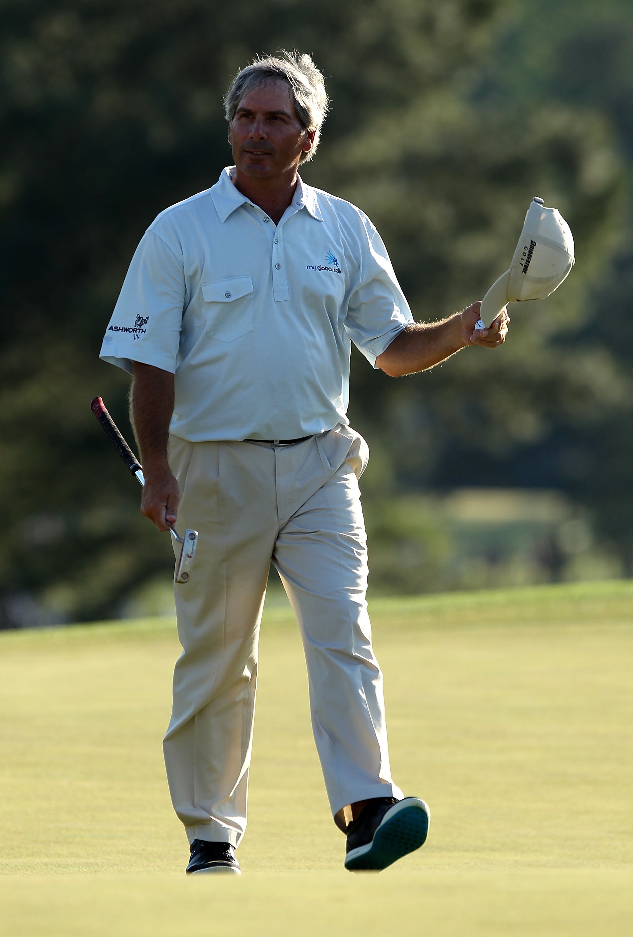 AUGUSTA, GA - APRIL 11:  Fred Couples during the final round of the 2010 Masters Tournament at Augusta National Golf Club on April 11, 2010 in Augusta, Georgia.  (Photo by Streeter Lecka/Getty Images for Golf Week)