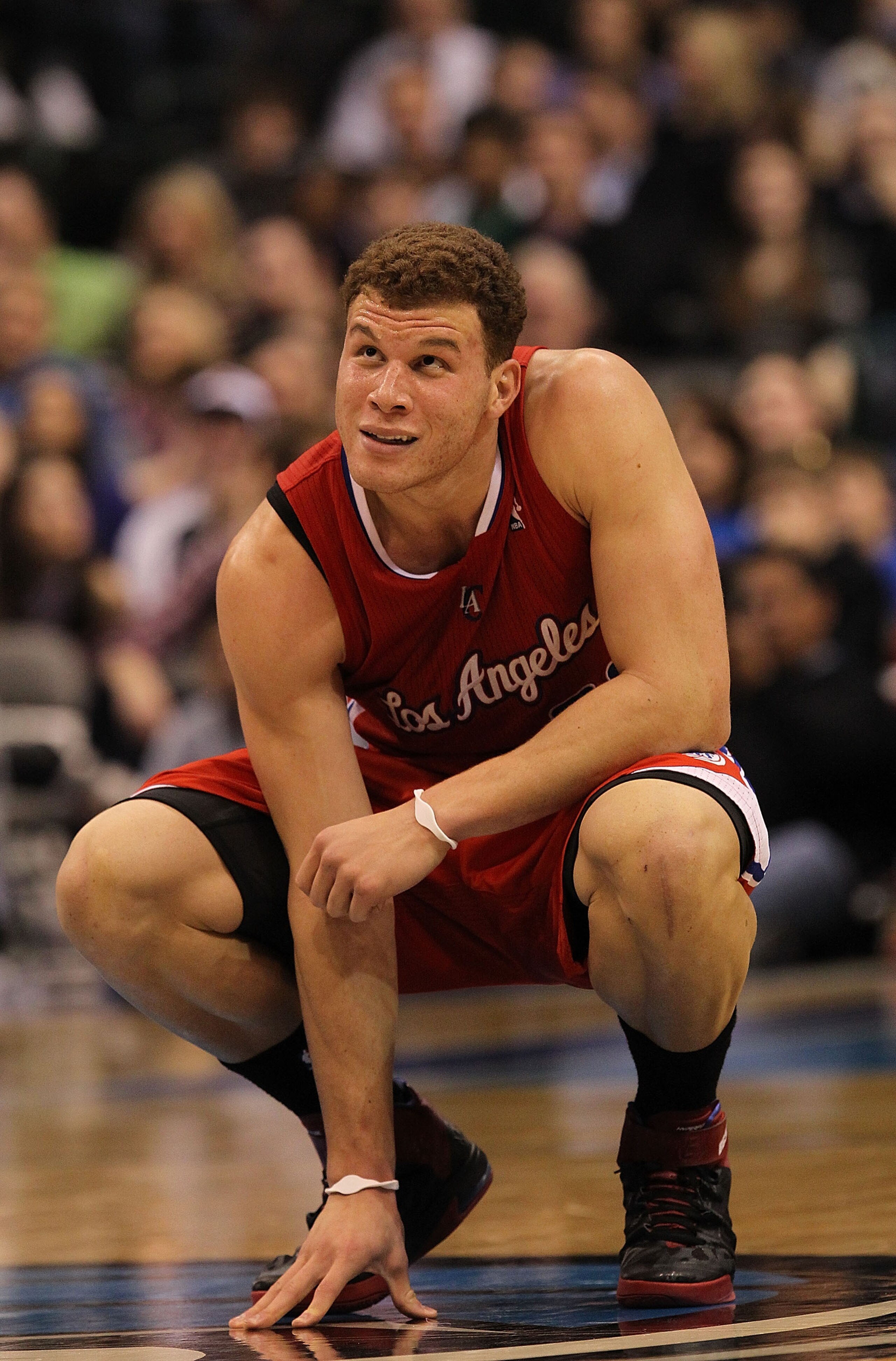 DALLAS, TX - JANUARY 25:  Forward Blake Griffin #32 of the Los Angeles Clippers during play against the Dallas Mavericks at American Airlines Center on January 25, 2011 in Dallas, Texas.  NOTE TO USER: User expressly acknowledges and agrees that, by downl