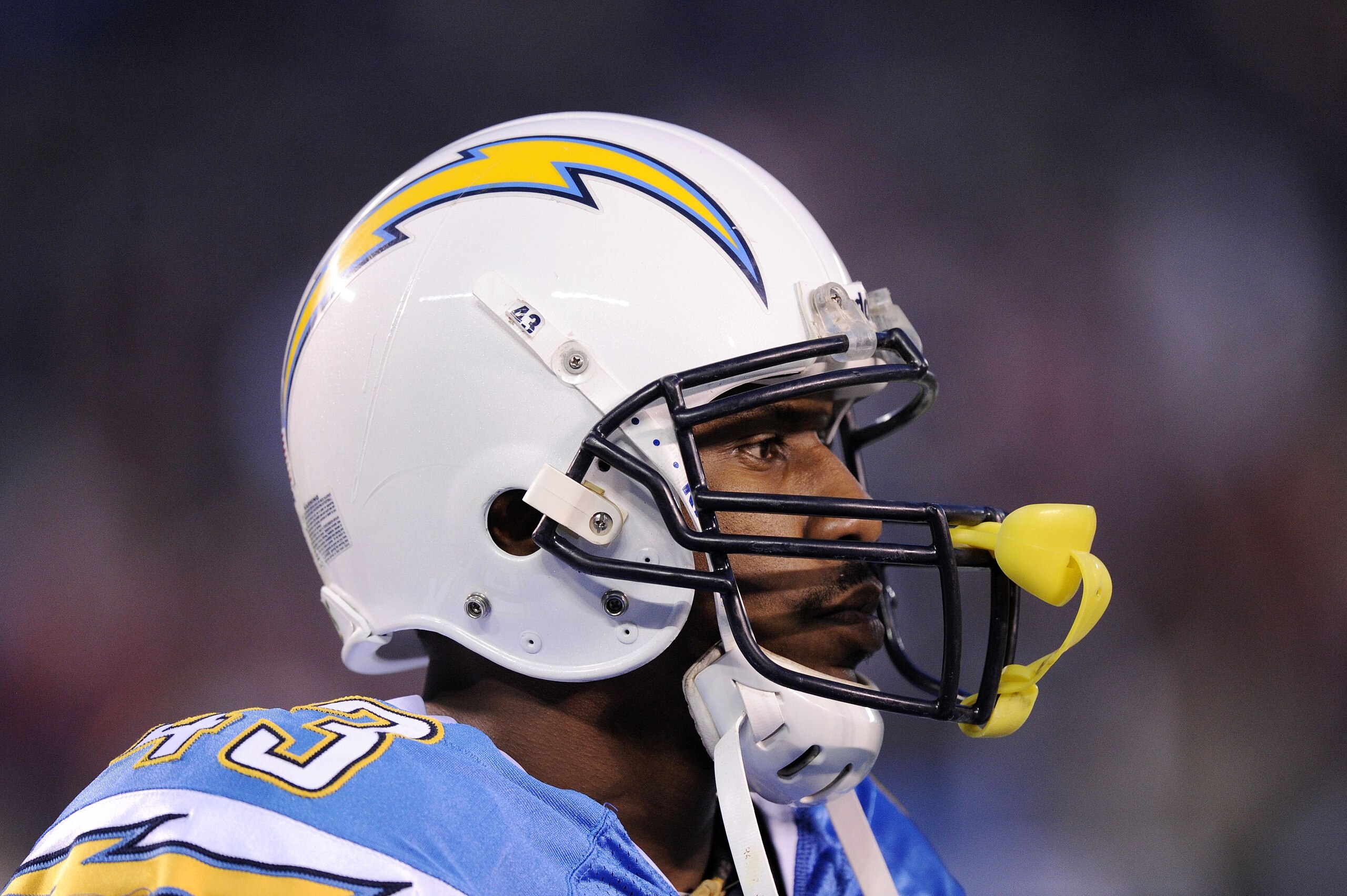 SAN DIEGO, CA - DECEMBER 16:  Running Back Darren Sproles #43 of the San Diego Chargers stands on the field prior to playing against the San Francisco 49ers at Qualcomm Stadium on December 16, 2010 in San Diego, California.  (Photo by Harry How/Getty Imag