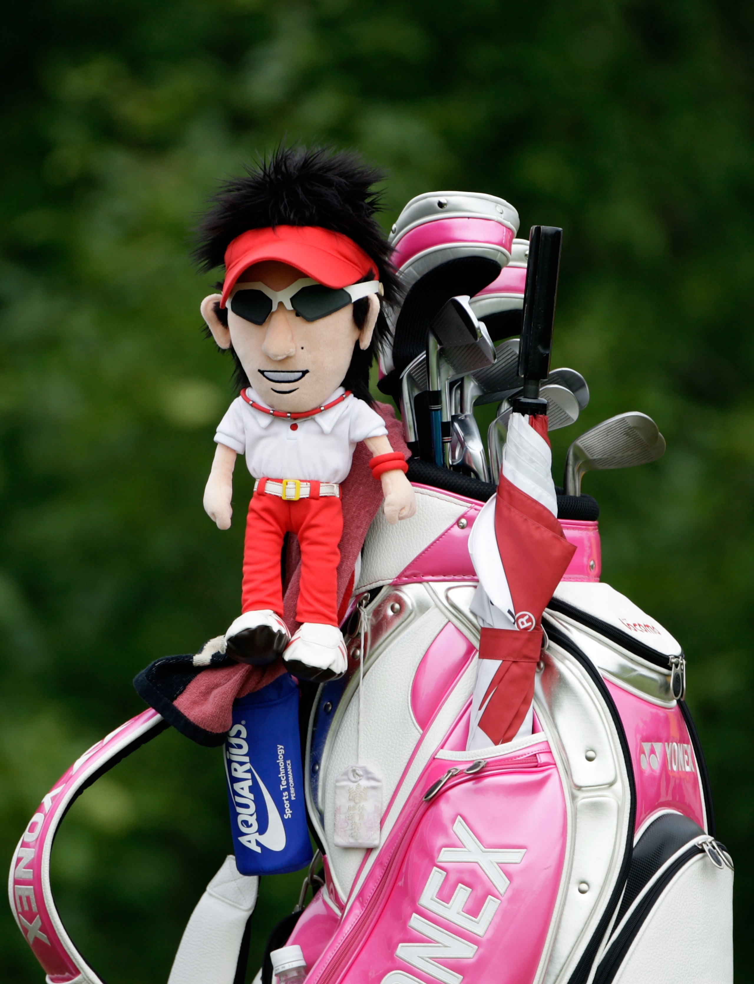 CHASKA, MN - AUGUST 15: The golf bag of Ryo Ishikawa of Japan is seen on the tenth hole during the third round of the 91st PGA Championship at Hazeltine National Golf Club on August 15, 2009 in Chaska, Minnesota. (Photo by Jamie Squire/Getty Images) CHASKA, MN - AUGUST 15: The golf bag of Ryo Ishikawa of Japan is seen on the tenth hole during the third round of the 91st PGA Championship at Hazeltine National Golf Club on August 15, 2009 in Chaska, Minnesota. (Photo by Jamie Squire/Getty Images)