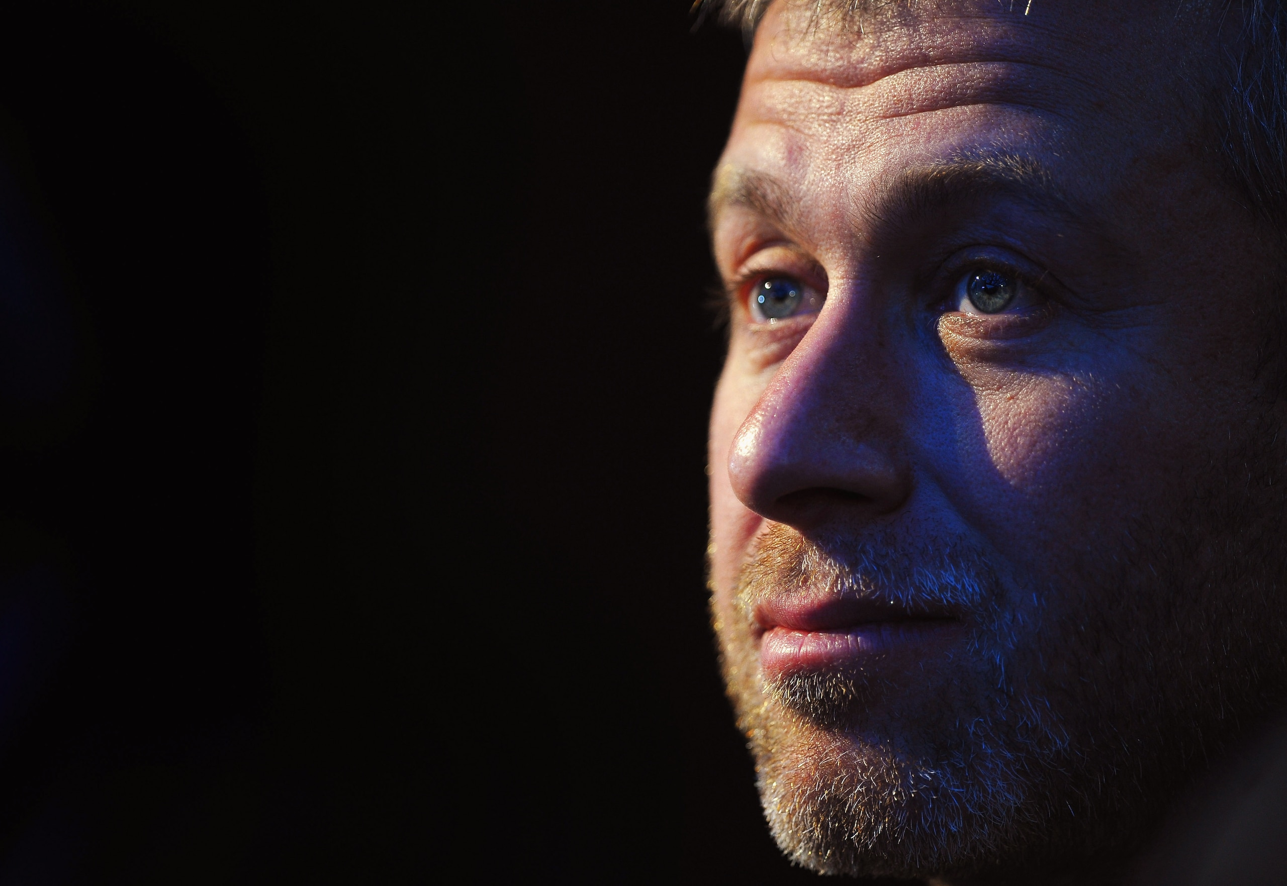 ZURICH, SWITZERLAND - DECEMBER 02:  Roman Abramovich sits amongst the Russian Bid Team after winning the bid to host the 2018  Tournament duirng the FIFA World Cup 2018 & 2022 Host Countries Announcement at the Messe Conference Centre on December 2, 2010