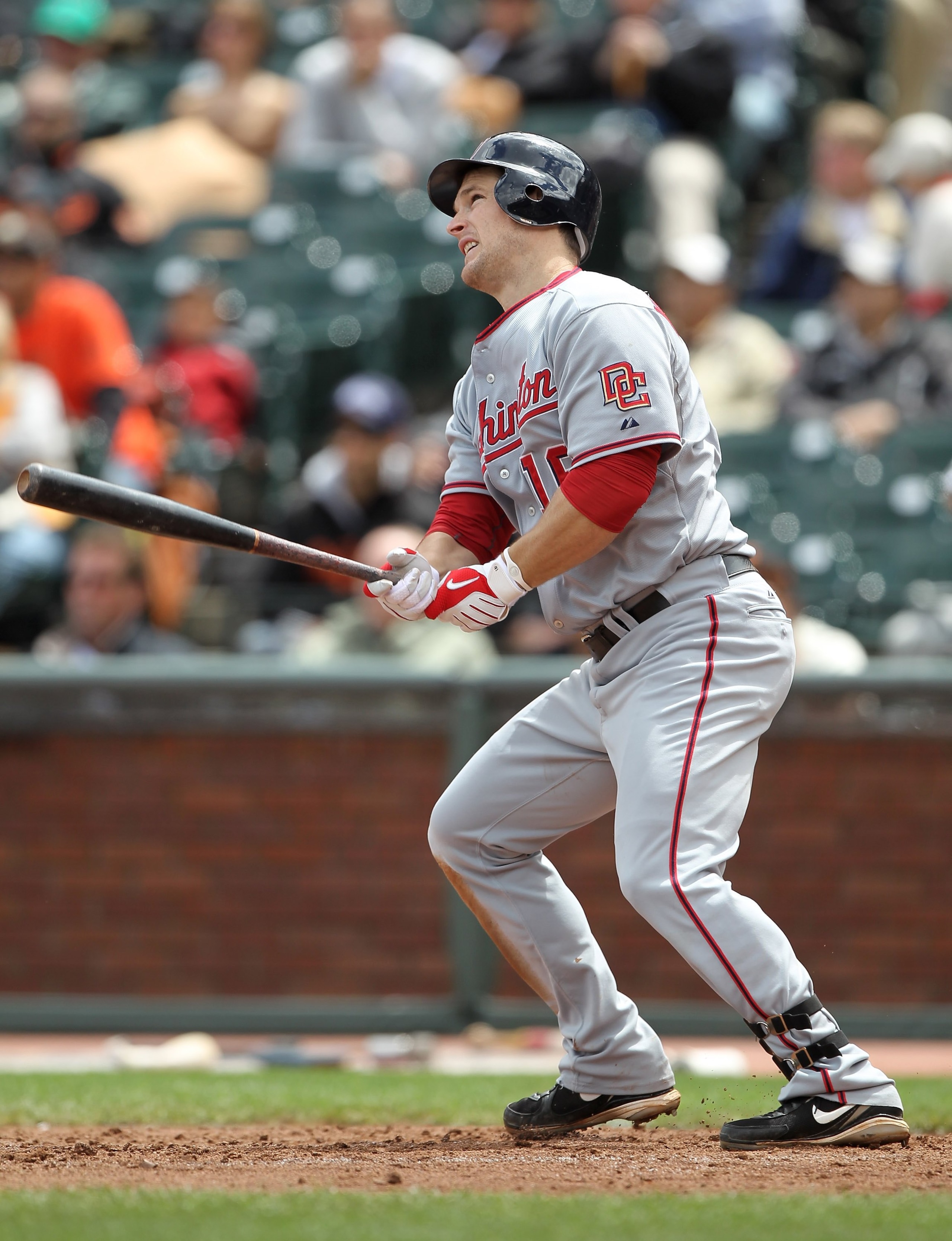 SAN FRANCISCO - MAY 27: Josh Willingham #16 of the Washington Nationals bats against the San Francisco Giants during an MLB game at AT&T Park on May 27, 2010 in San Francisco, California. (Photo by Jed Jacobsohn/Getty Images) SAN FRANCISCO - MAY 27: Josh Willingham #16 of the Washington Nationals bats against the San Francisco Giants during an MLB game at AT&T Park on May 27, 2010 in San Francisco, California. (Photo by Jed Jacobsohn/Getty Images)