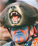 chicago bears face paint