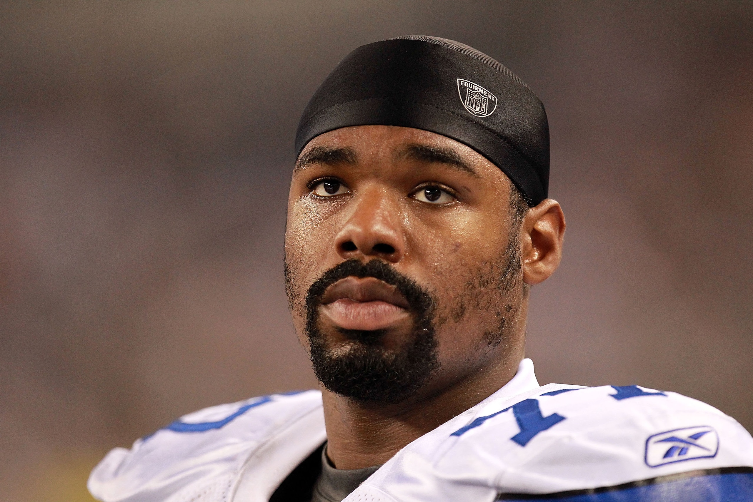 ARLINGTON, TX - AUGUST 11:  Tyron Smith #77 of the Dallas Cowboys at Cowboys Stadium on August 11, 2011 in Arlington, Texas.  (Photo by Ronald Martinez/Getty Images)