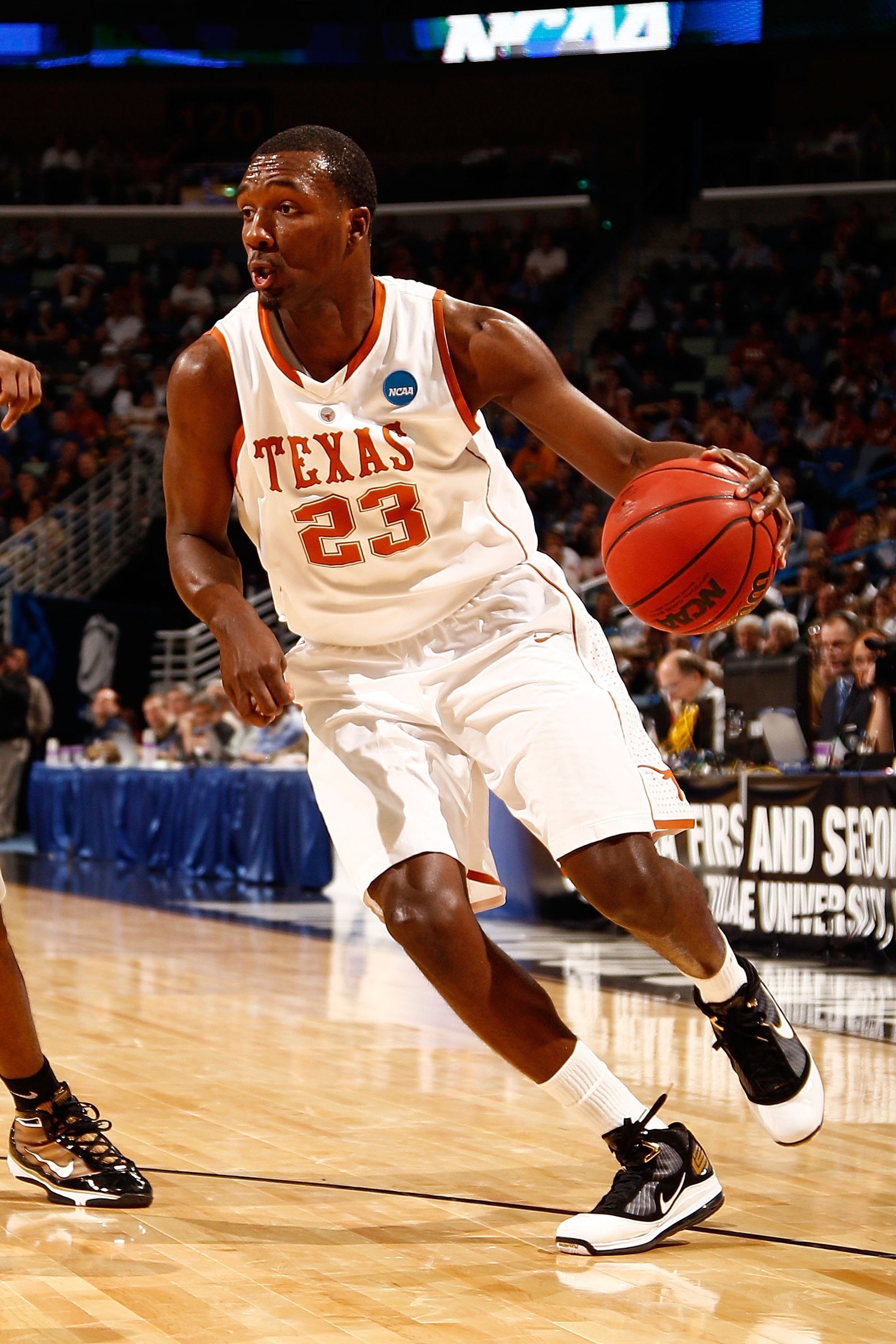 NEW ORLEANS - MARCH 18: Jordan Hamilton #23 of the Texas Longhorns during the game against the Wake Forest Demon Deacons during the first round of the 2010 NCAA men�s basketball tournament at the New Orleans Arena on March 18, 2010 in New Orleans, Louisi NEW ORLEANS - MARCH 18: Jordan Hamilton #23 of the Texas Longhorns during the game against the Wake Forest Demon Deacons during the first round of the 2010 NCAA men�s basketball tournament at the New Orleans Arena on March 18, 2010 in New Orleans, Louisi