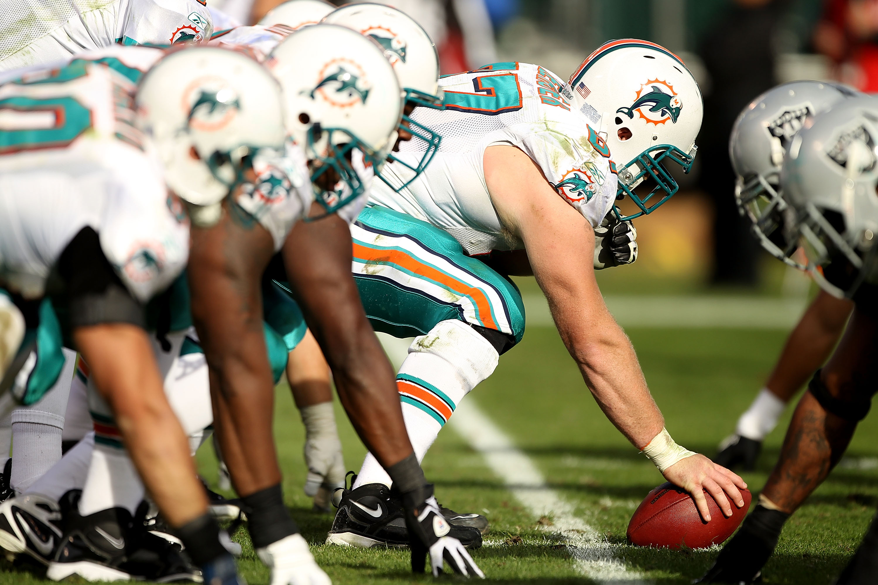 miami dolphins oline