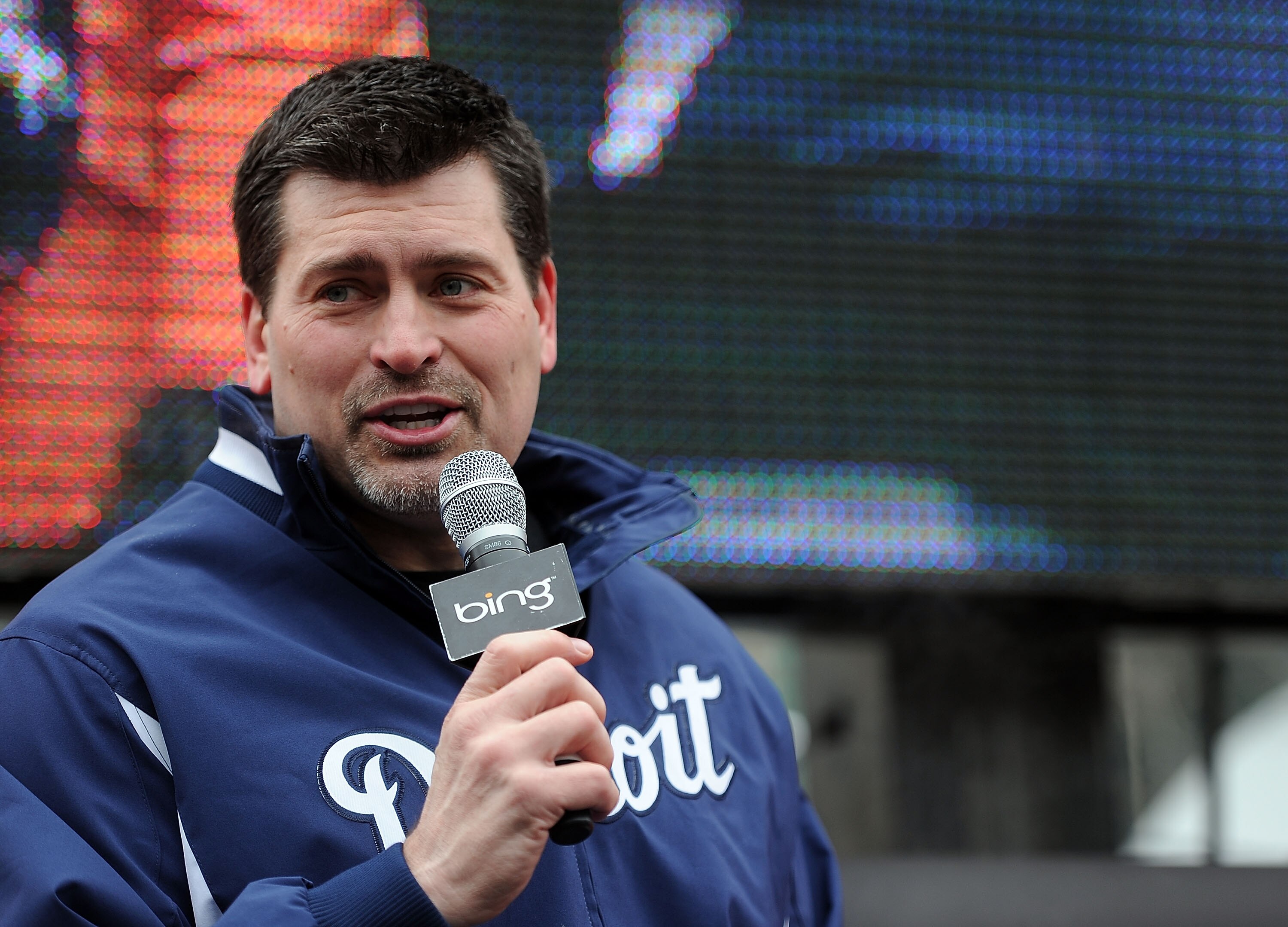 FORT WORTH, TX - FEBRUARY 03:  Former NFL player Mark Schlereth attends the Bing National Tailgating Championship at Sundance Square on February 3, 2011 in Fort Worth, Texas.  (Photo by Michael Buckner/Getty Images for Bing)