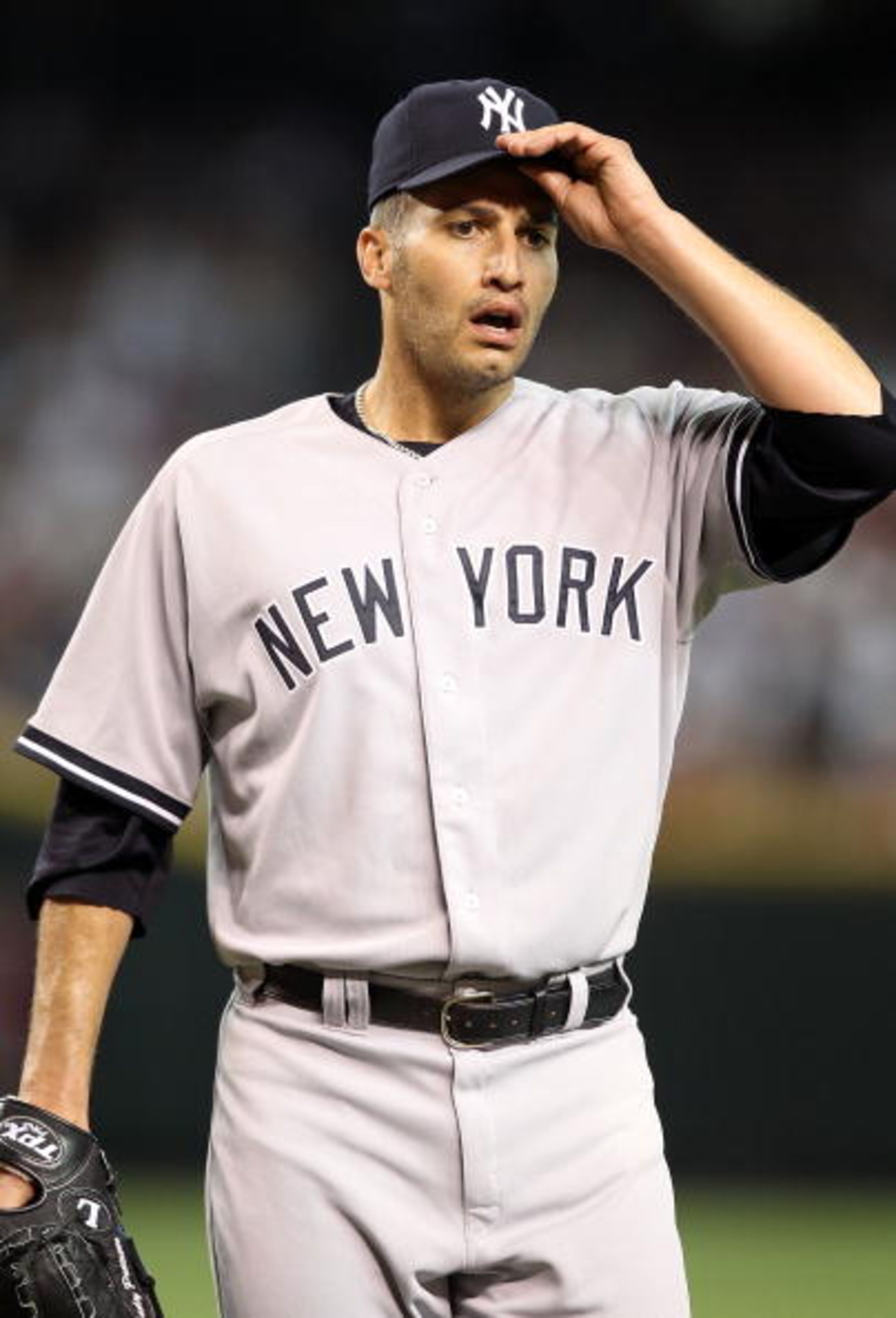 PHOENIX - JUNE 22:  Starting pitcher Andy Pettitte #46 of the New York Yankees pitches against the Arizona Diamondbacks during the Major League Baseball game at Chase Field on June 22, 2010 in Phoenix, Arizona.  The Yankees defeated the Diamondbacks 9-3.