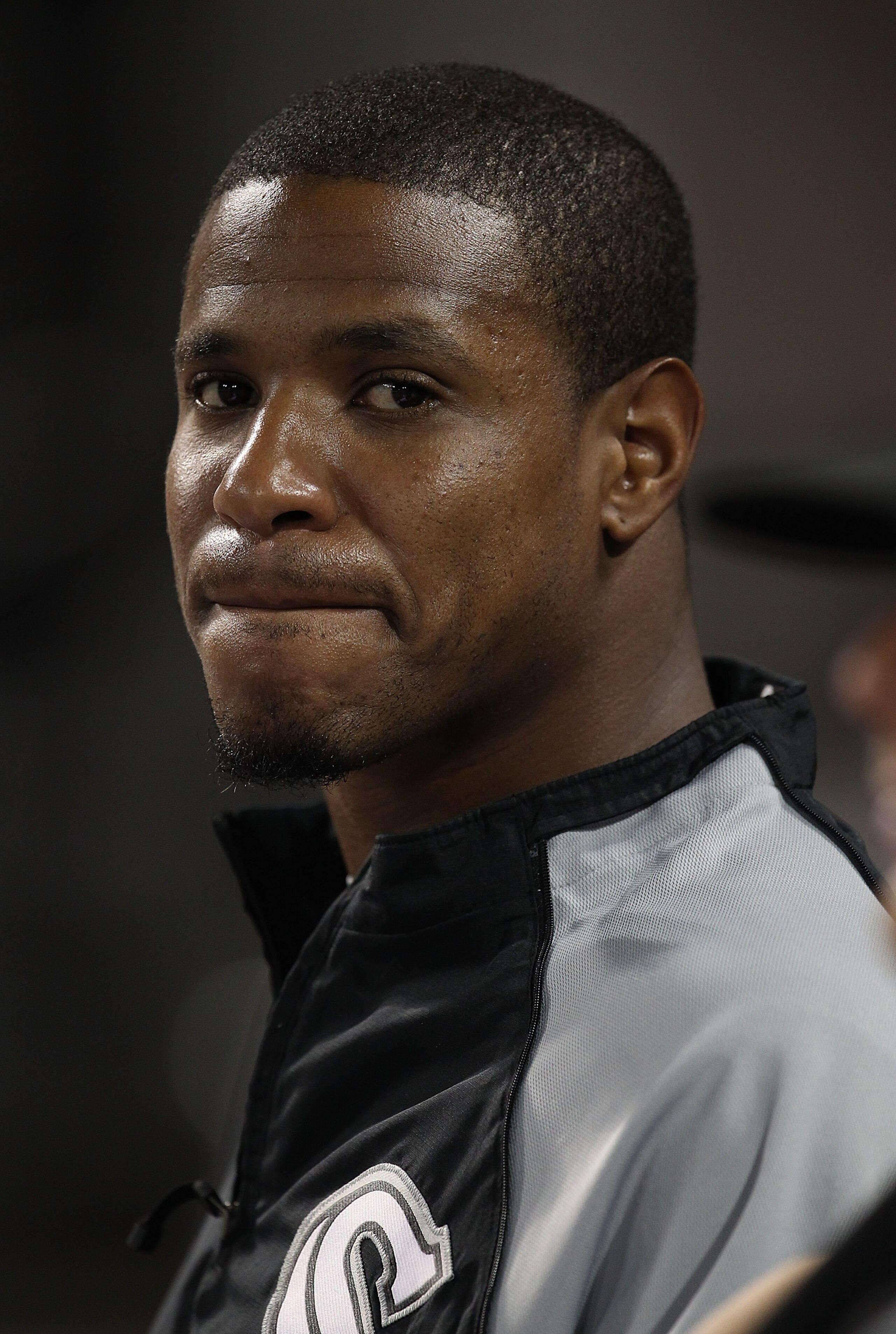 CHICAGO - AUGUST 10: Edwin Jackson #33 of the Chicago White Sox watches as his teammates take on the Minnesota Twins at U.S. Cellular Field on August 10, 2010 in Chicago, Illinois. The Twins defeated the White Sox 12-6. (Photo by Jonathan Daniel/Getty Ima