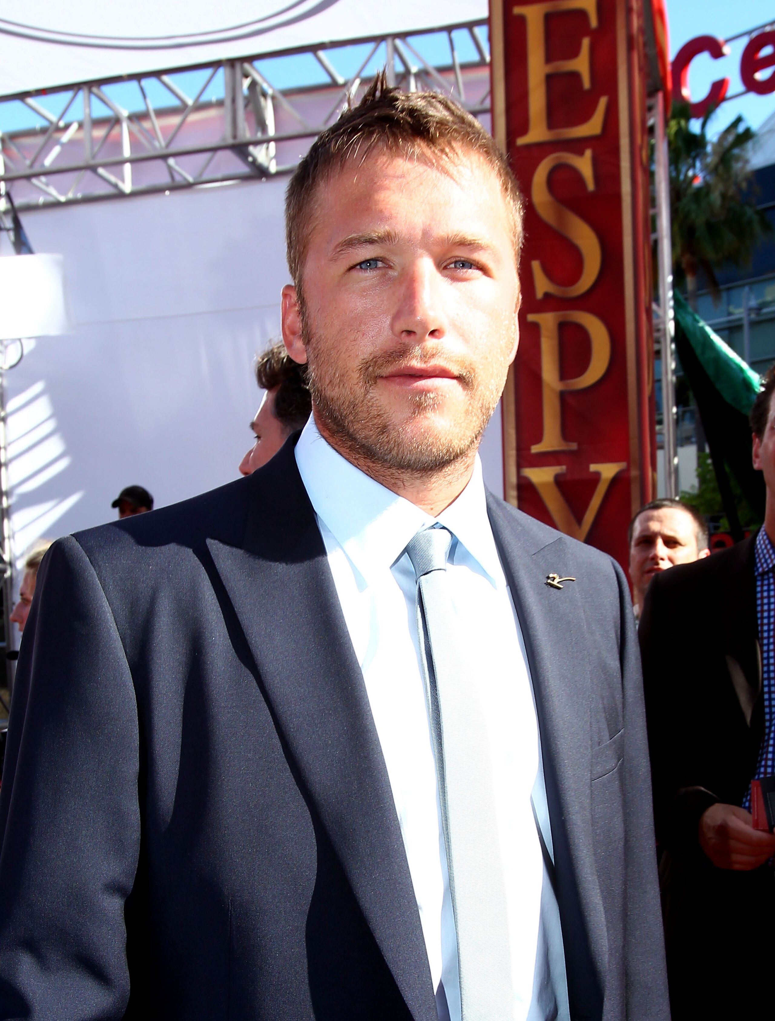 LOS ANGELES, CA - JULY 14:  US olympic skiier Bode Miller arrives at the 2010 ESPY Awards at Nokia Theatre L.A. Live on July 14, 2010 in Los Angeles, California.  (Photo by Alexandra Wyman/Getty Images for ESPY)