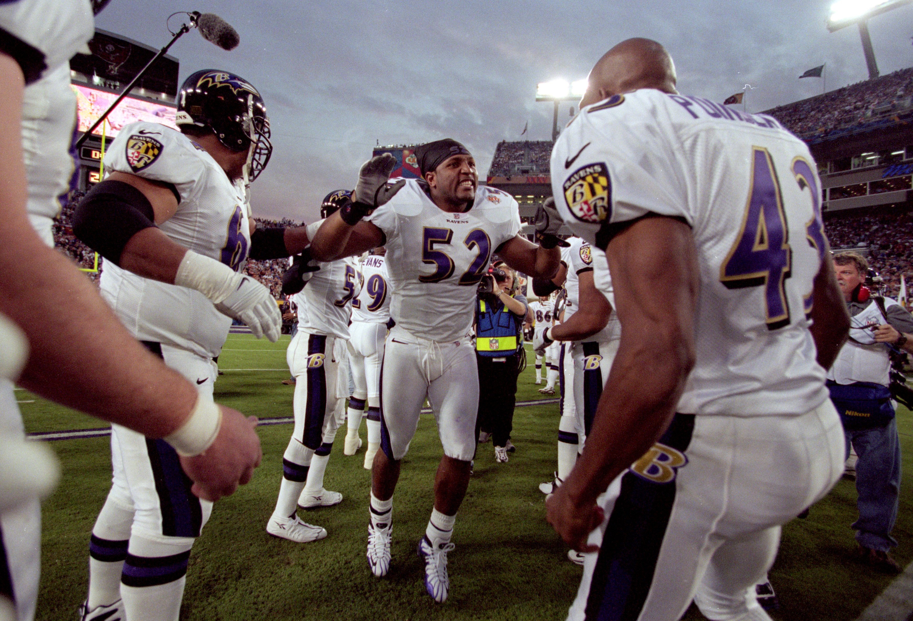 Baltimore Ravens: Ray Lewis February 2001 Super Bowl XXXV