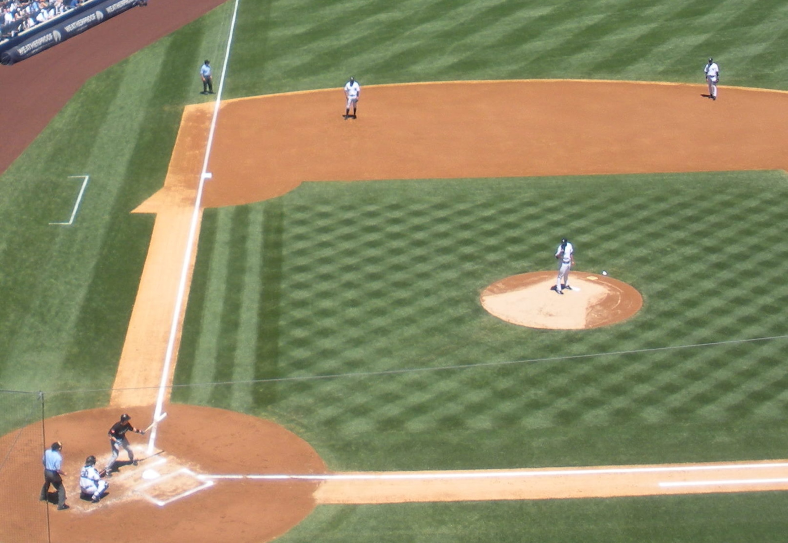 Pettitte at Yankee Stium in 2010