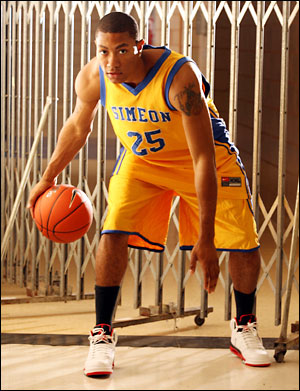 Derrick Rose High School Basketball Jersey Simeon 