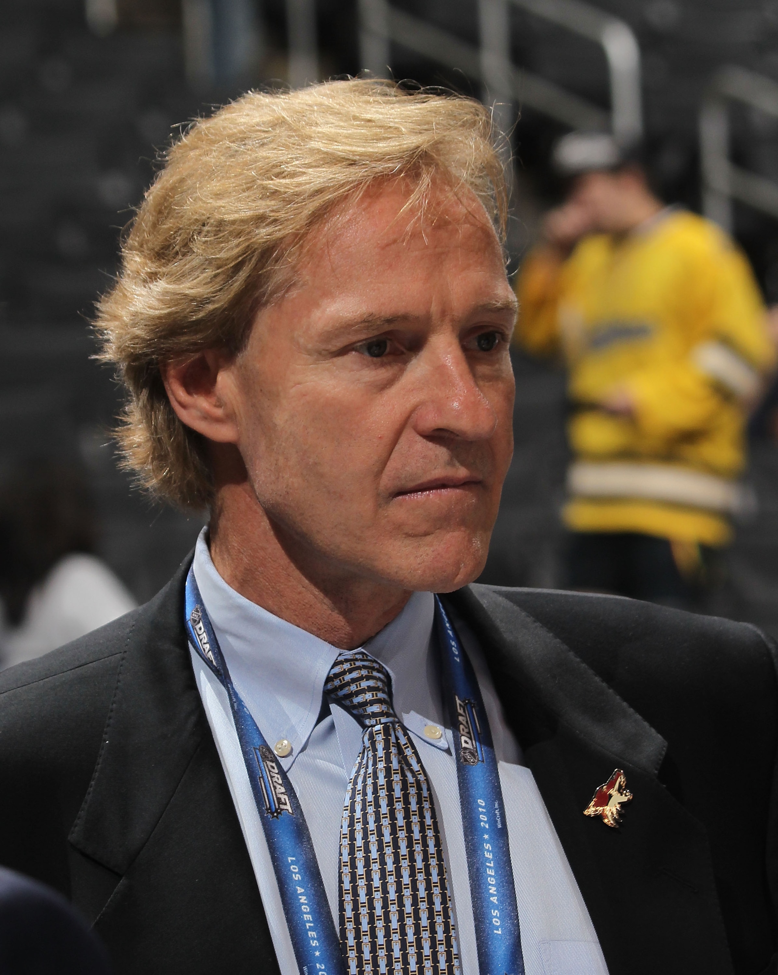 LOS ANGELES, CA - JUNE 25: Don Maloney of the Phoenix Coyotes works the floor during the 2010 NHL Entry Draft at Staples Center on June 25, 2010 in Los Angeles, California. (Photo by Bruce Bennett/Getty Images) LOS ANGELES, CA - JUNE 25: Don Maloney of the Phoenix Coyotes works the floor during the 2010 NHL Entry Draft at Staples Center on June 25, 2010 in Los Angeles, California. (Photo by Bruce Bennett/Getty Images)
