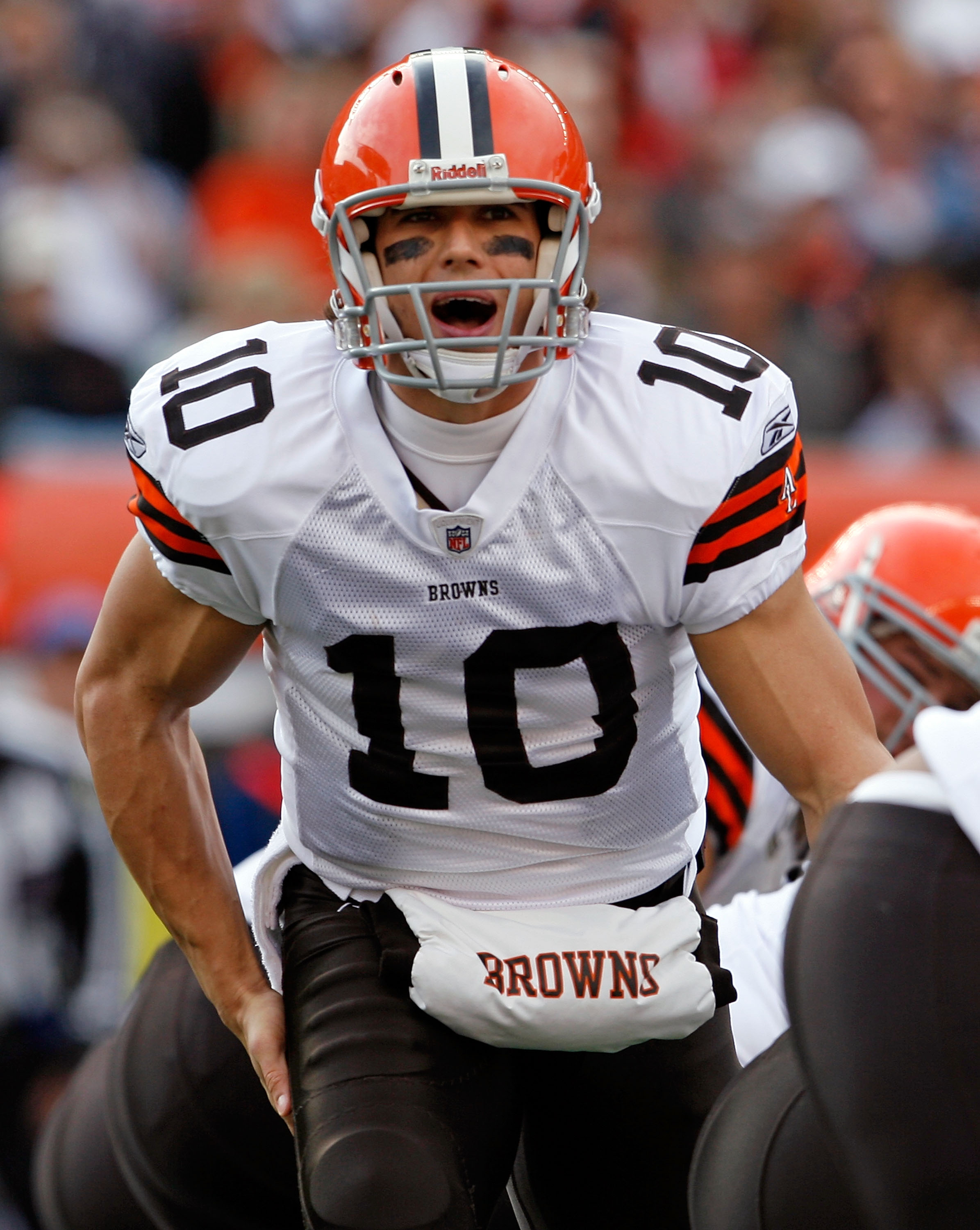 Alex Smith Cleveland Browns White #81 Game used Practice Jersey