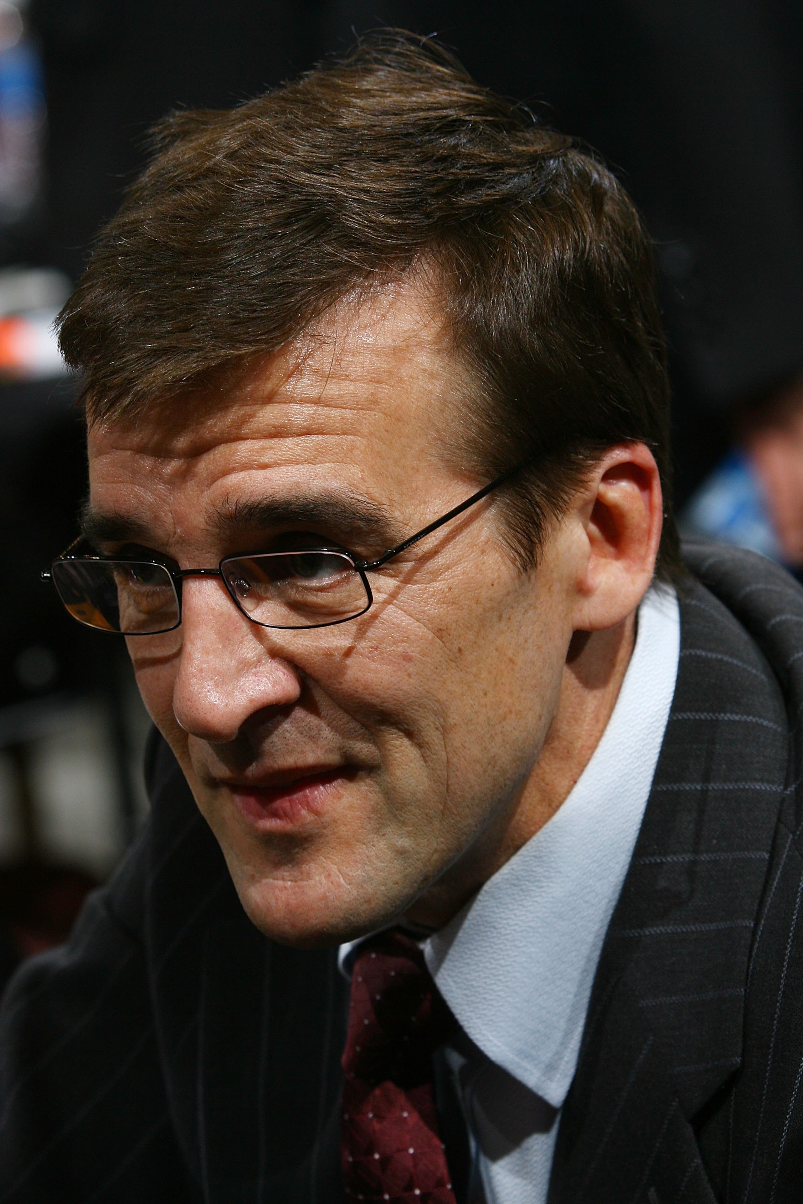OTTAWA, ON - JUNE 20: George McPhee of the Washington Capitals photographed during the 2008 NHL Entry Draft at Scotiabank Place on June 20, 2008 in Ottawa, Ontario, Canada. (Photo by Bruce Bennett/Getty Images) OTTAWA, ON - JUNE 20: George McPhee of the Washington Capitals photographed during the 2008 NHL Entry Draft at Scotiabank Place on June 20, 2008 in Ottawa, Ontario, Canada. (Photo by Bruce Bennett/Getty Images)