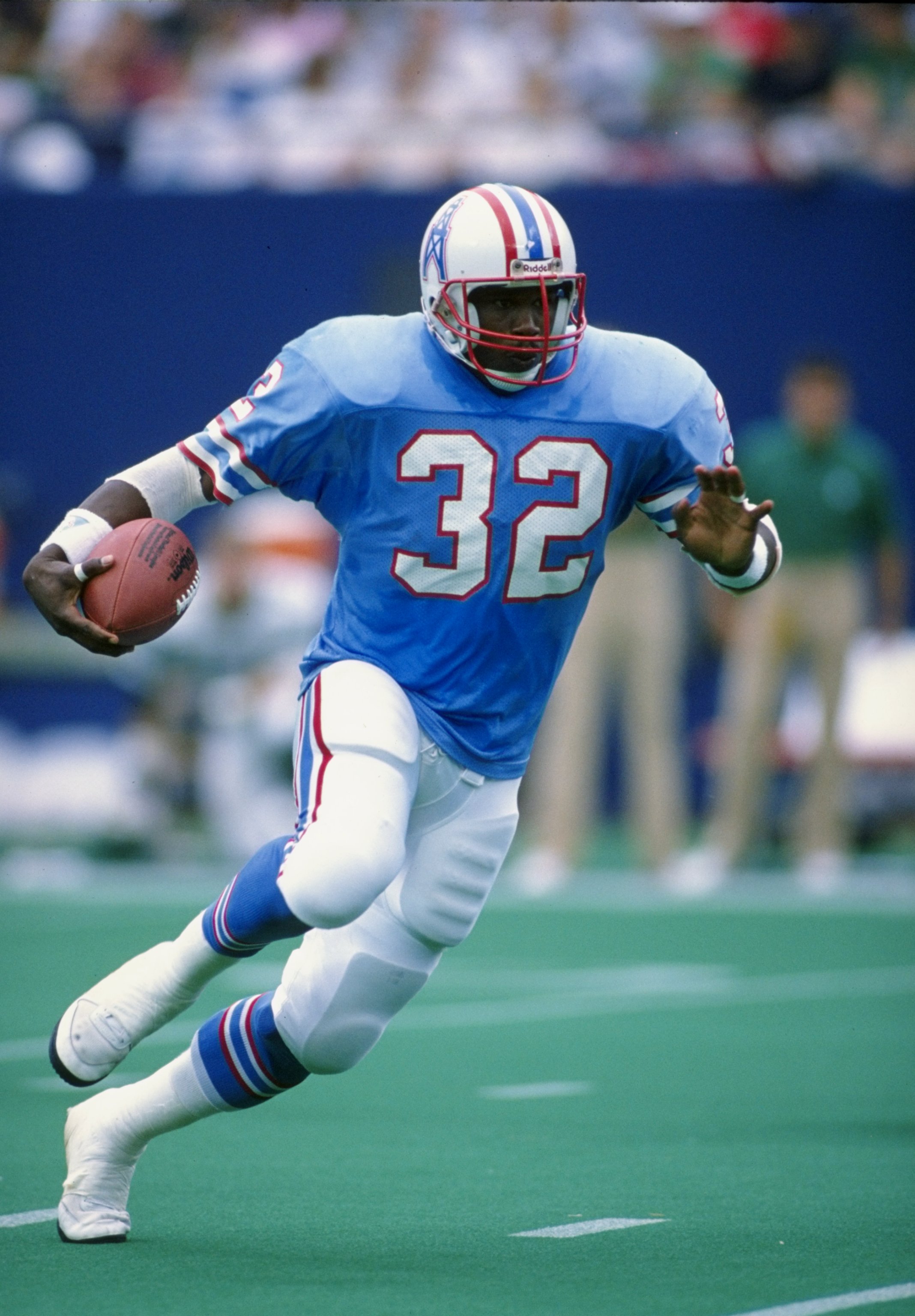 Rick Mirer of the New York Jets runs with the ball during the game