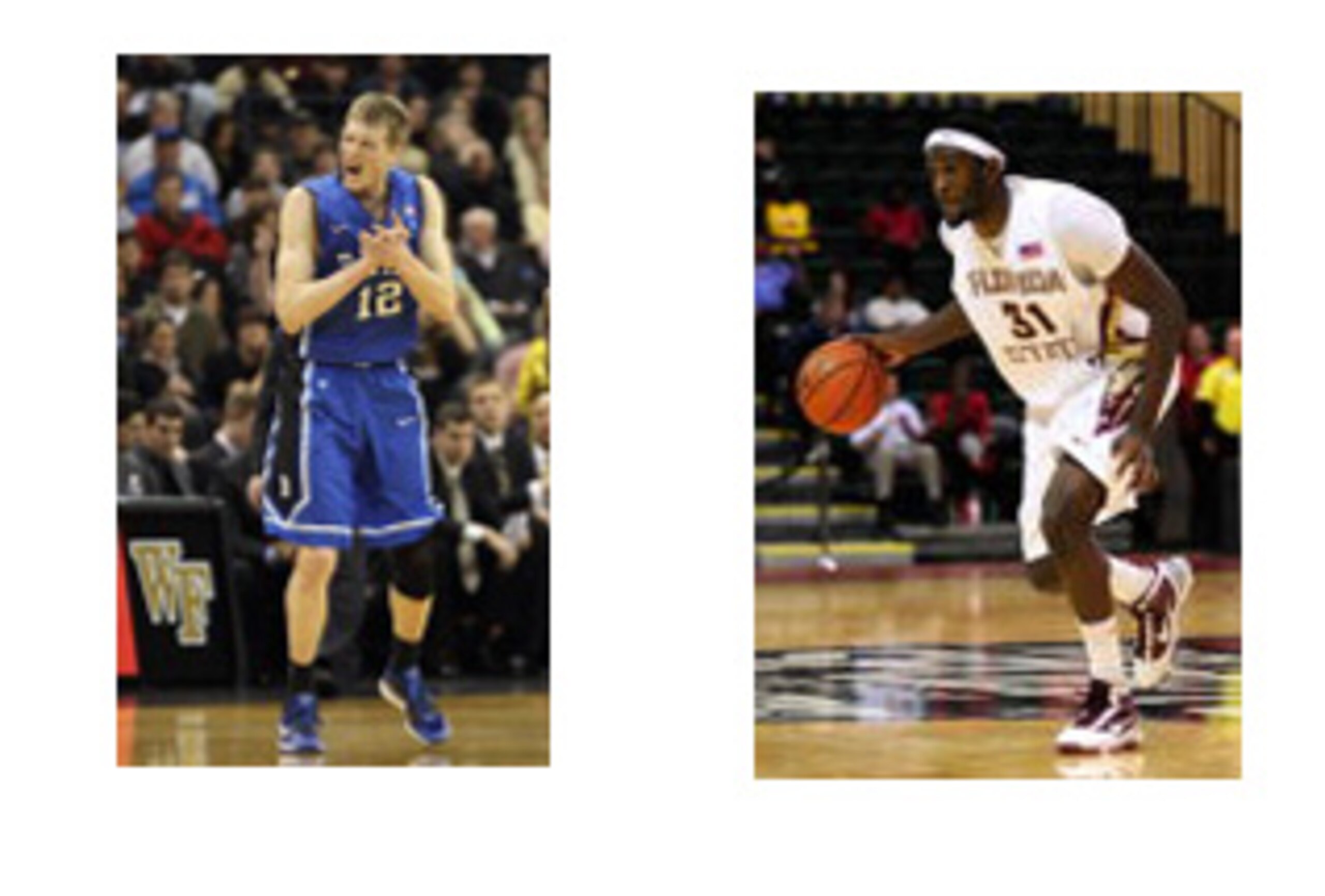 Kyle Singler vs. Chris Singleton