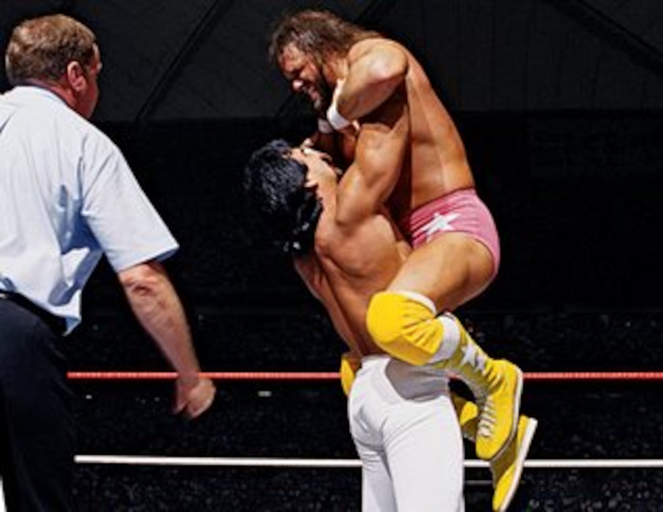 Randy "Macho Man" Savage versus Ricky "the Dragon" Steamboat: the greatest match in the history of WrestleMania.