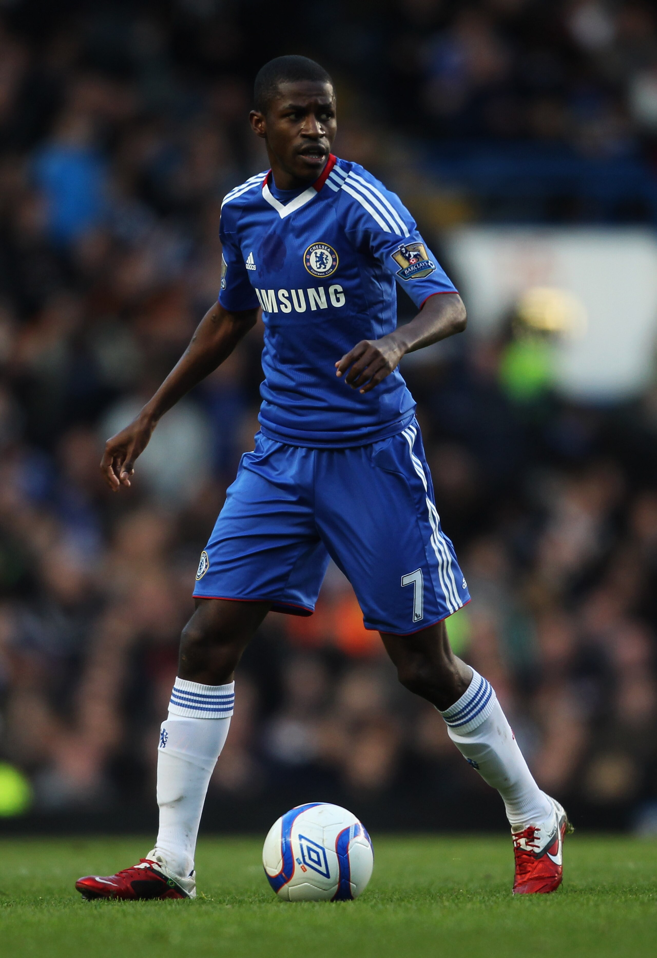 LONDON, ENGLAND - JANUARY 09:  Ramires of Chelsea in action during the FA Cup sponsored by E.ON 3rd round match between Chelsea and Ipswich Town at Stamford Bridge on January 9, 2011 in London, England.  (Photo by Scott Heavey/Getty Images)