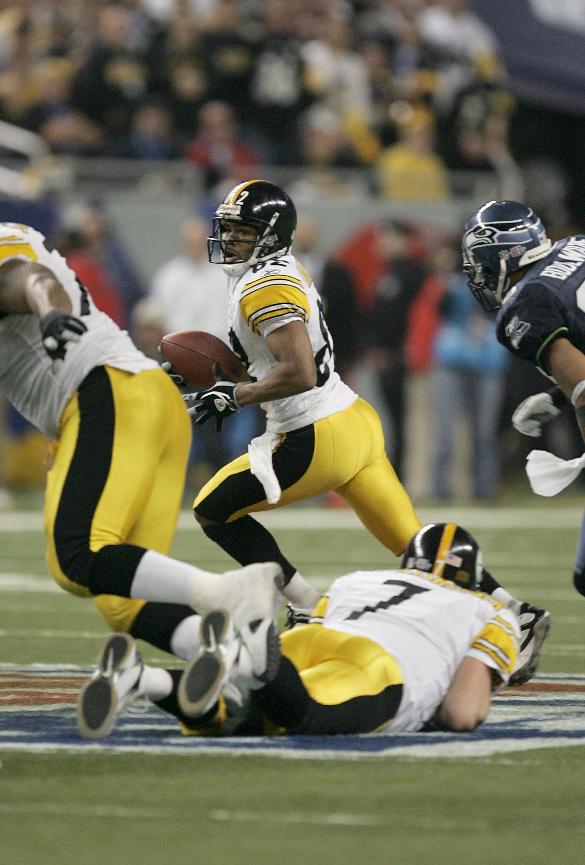 25: Antwaan Randle El throws To Hines Ward Super Bowl XL