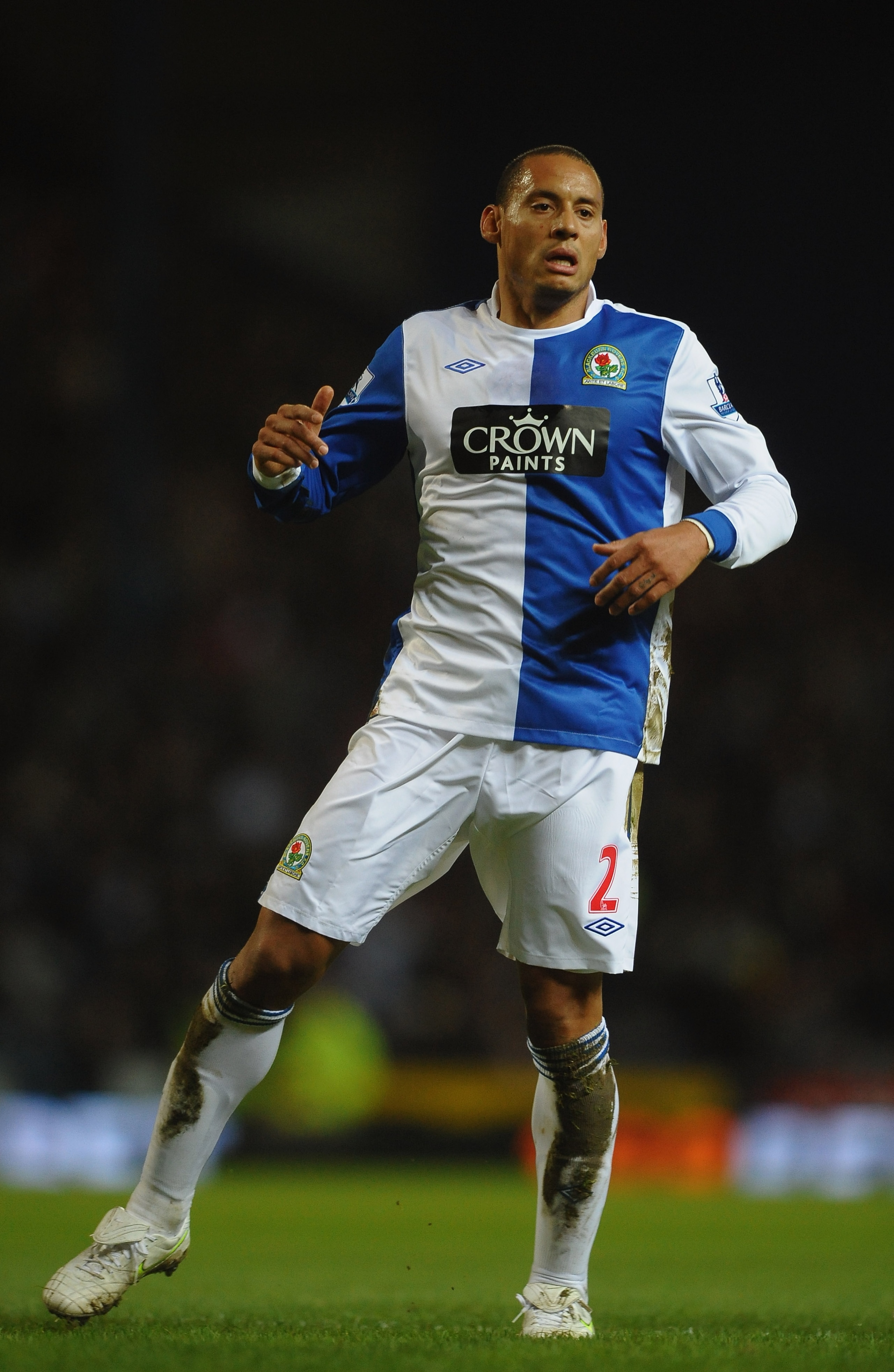 BLACKBURN, ENGLAND - FEBRUARY 02:  Jermaine Jones of Blackburn Rovers in action during the Barclays Premier League match between Blackburn Rovers and Tottenham Hotspur at Ewood Park on February 2, 2011 in Blackburn, England.  (Photo by Laurence Griffiths/