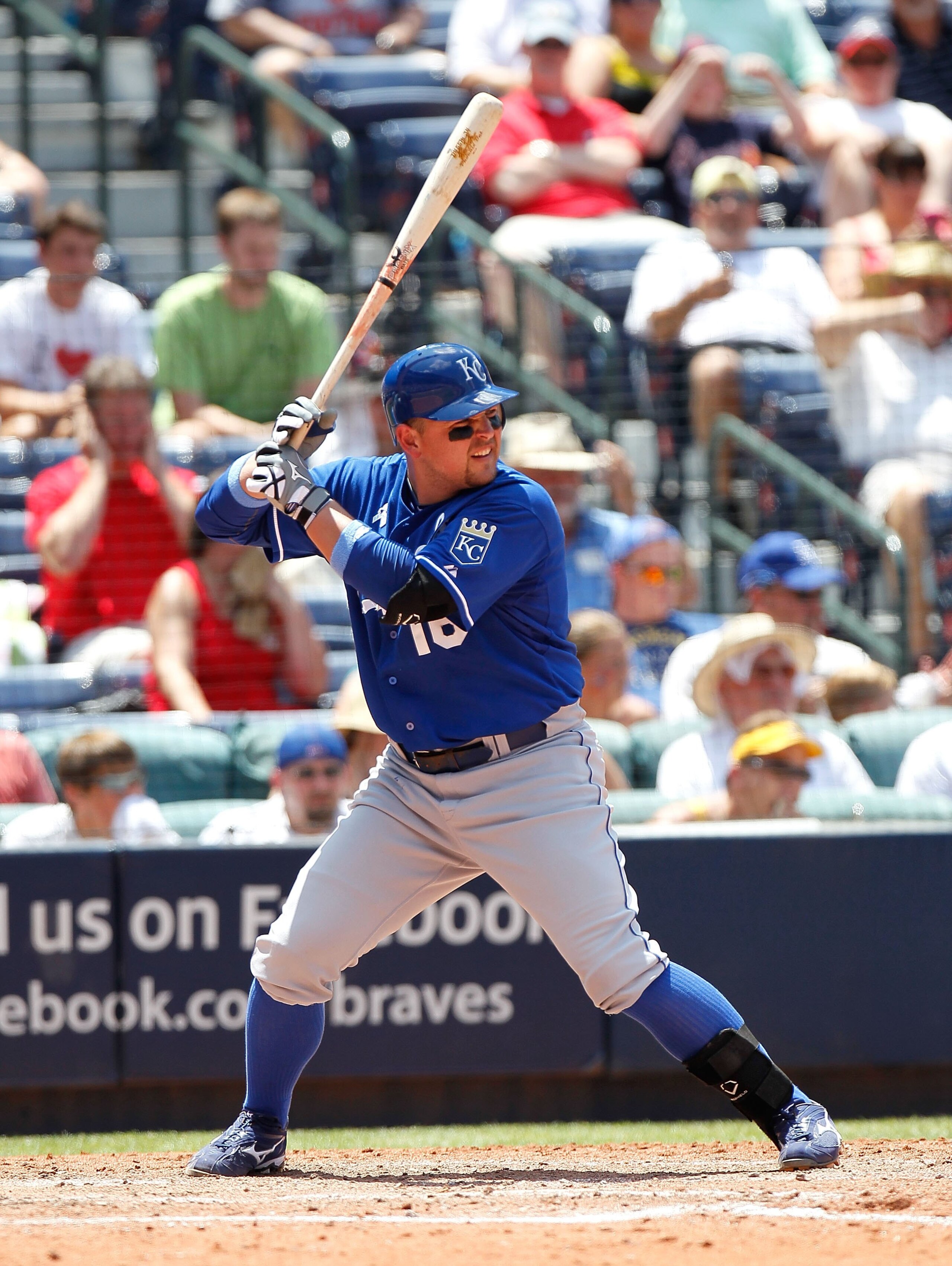 ATLANTA - JUNE 20: Billy Butler #16 of the Kansas City Royals against the Atlanta Braves at Turner Field on June 20, 2010 in Atlanta, Georgia. (Photo by Kevin C. Cox/Getty Images) ATLANTA - JUNE 20: Billy Butler #16 of the Kansas City Royals against the Atlanta Braves at Turner Field on June 20, 2010 in Atlanta, Georgia. (Photo by Kevin C. Cox/Getty Images)
