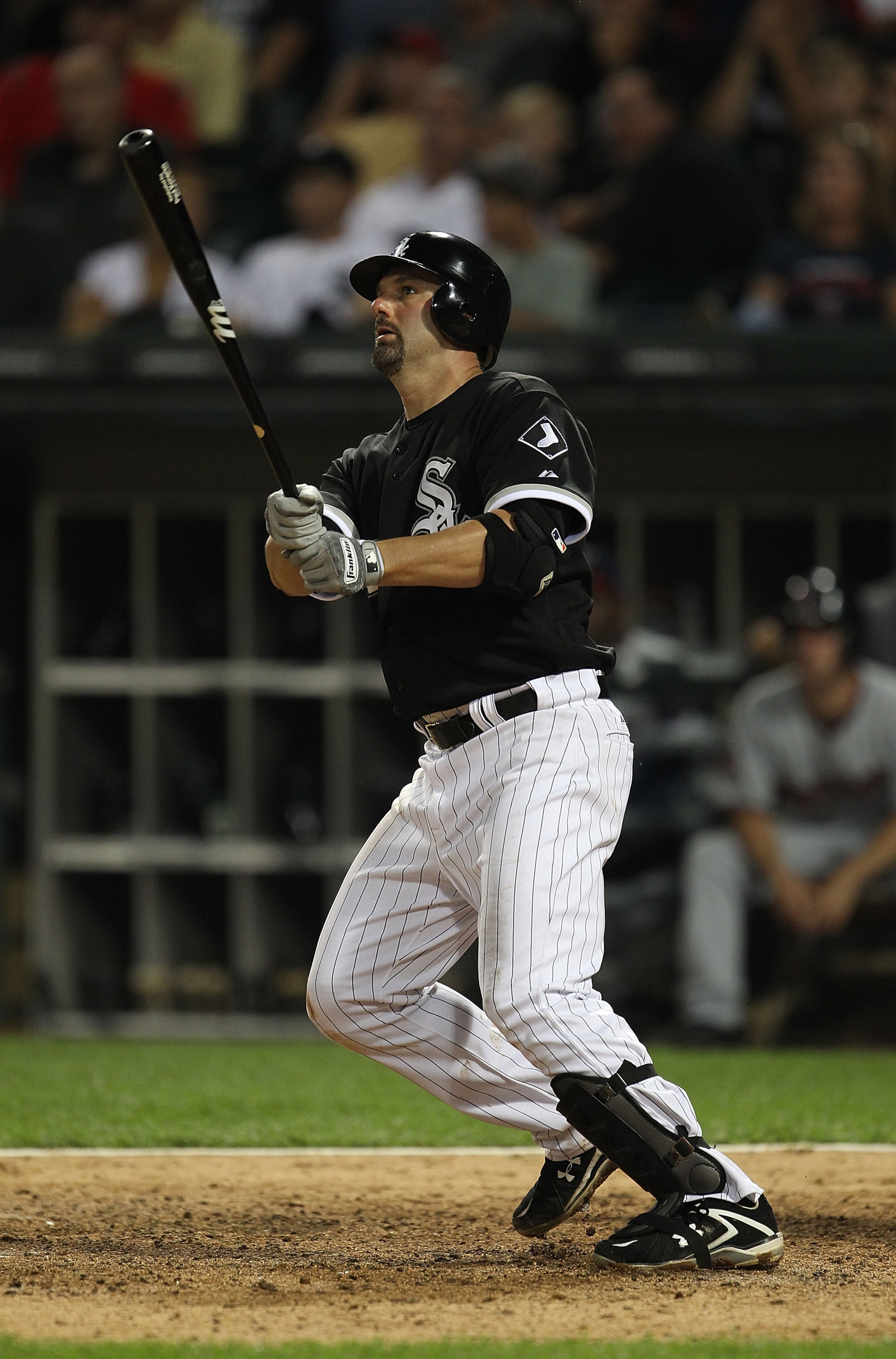 CHICAGO - AUGUST 10: Paul Konerko #14 of the Chicago White Sox hits a double against the Minnesota Twins at U.S. Cellular Field on August 10, 2010 in Chicago, Illinois. The Twins defeated the White Sox 12-6. (Photo by Jonathan Daniel/Getty Images) CHICAGO - AUGUST 10: Paul Konerko #14 of the Chicago White Sox hits a double against the Minnesota Twins at U.S. Cellular Field on August 10, 2010 in Chicago, Illinois. The Twins defeated the White Sox 12-6. (Photo by Jonathan Daniel/Getty Images)