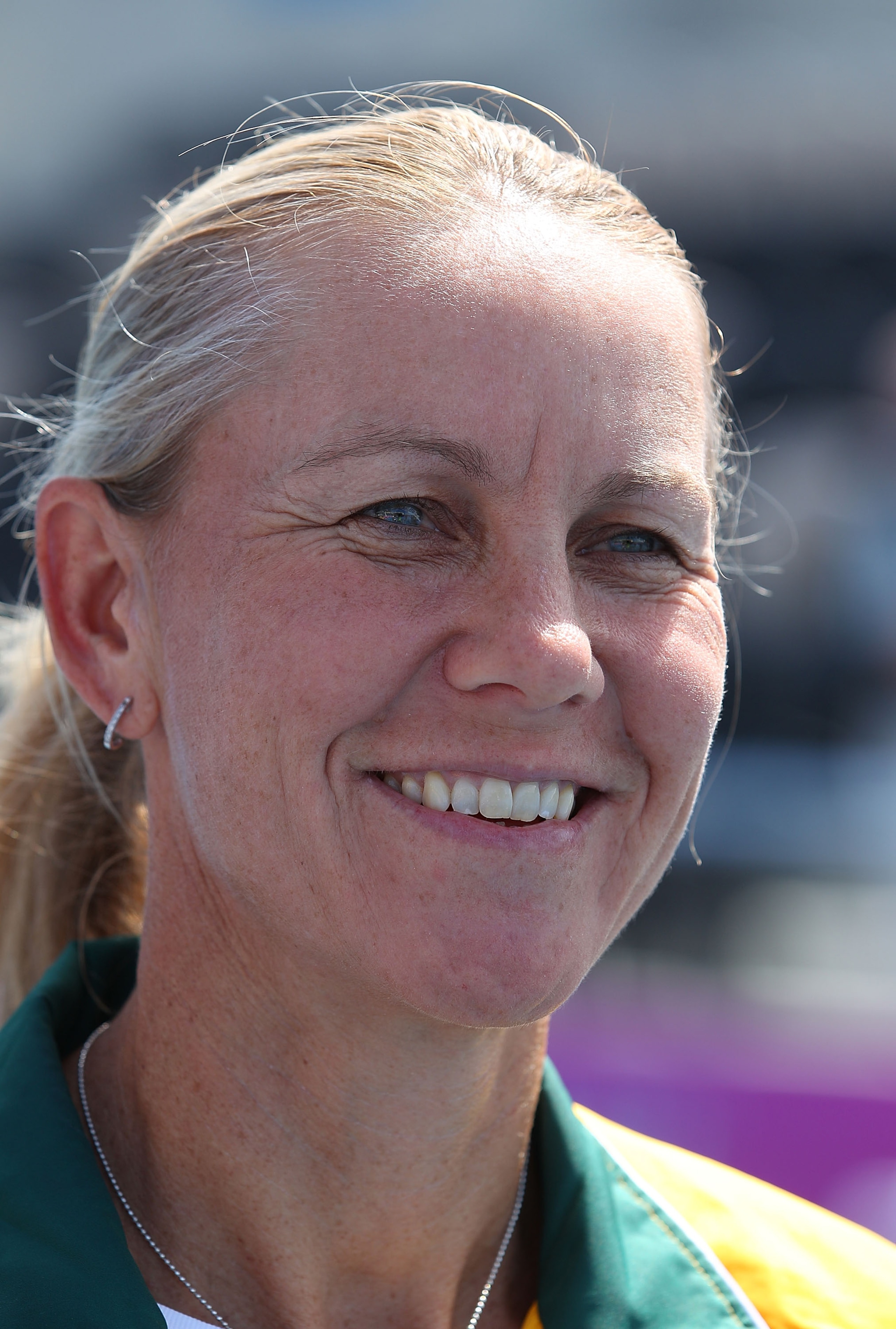 HOBART, AUSTRALIA - FEBRUARY 04:  Rennae Stubbs of Australia looks on during the official draw for the Fed Cup tie between Australia and Italy at Domain Tennis Centre on February 4, 2011 in Hobart, Australia.  (Photo by Scott Barbour/Getty Images)