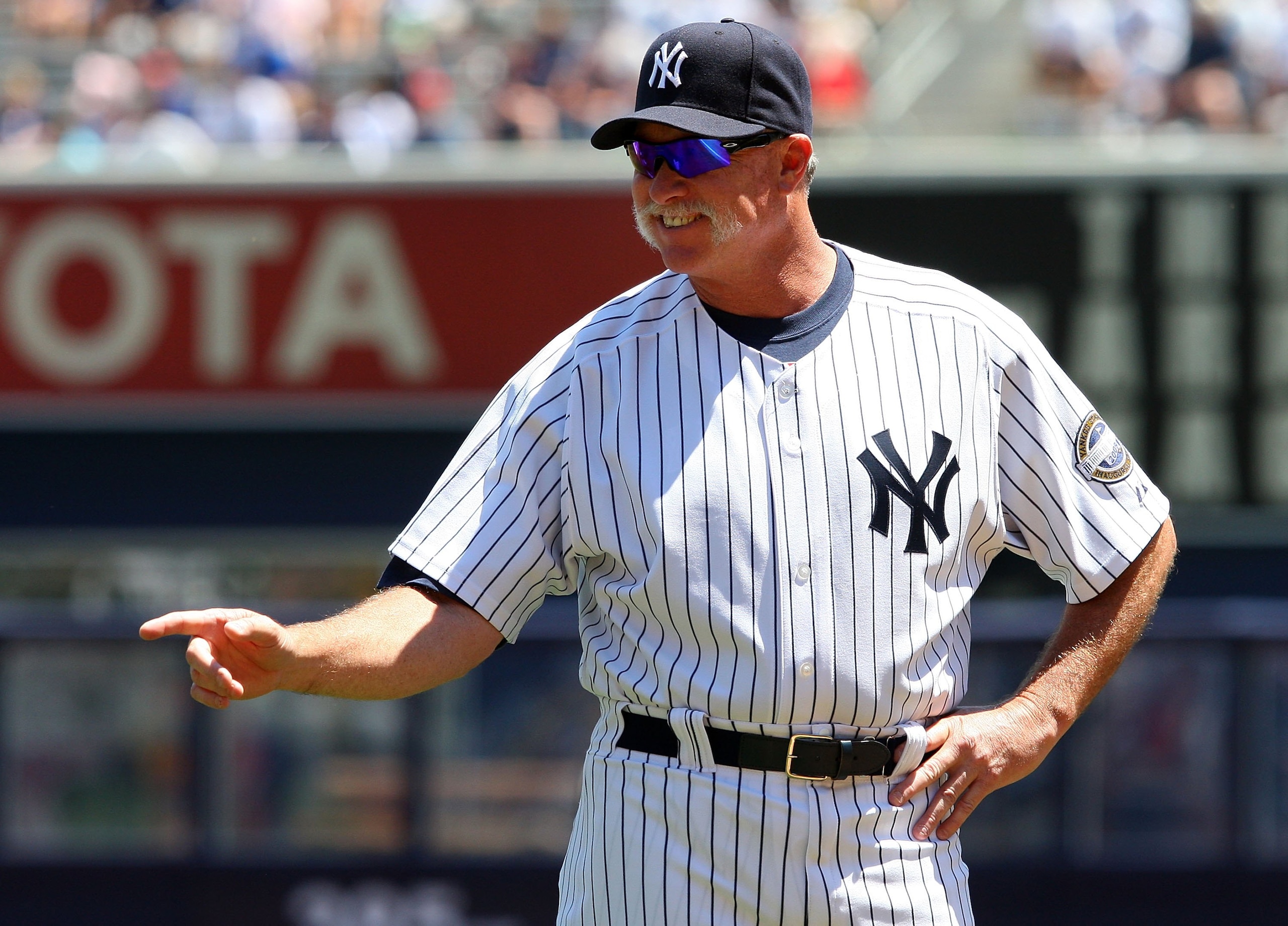 NEW YORK - JULY 19: New York Yankees Hall of Famer Rich 'Goose' Gossage looks on during the teams 63rd Old Timers Day before the game against the Detroit Tigers on July 19, 2009 at Yankee Stadium in the Bronx borough of New York City. (Photo by Jim McIs NEW YORK - JULY 19: New York Yankees Hall of Famer Rich 'Goose' Gossage looks on during the teams 63rd Old Timers Day before the game against the Detroit Tigers on July 19, 2009 at Yankee Stadium in the Bronx borough of New York City. (Photo by Jim McIs