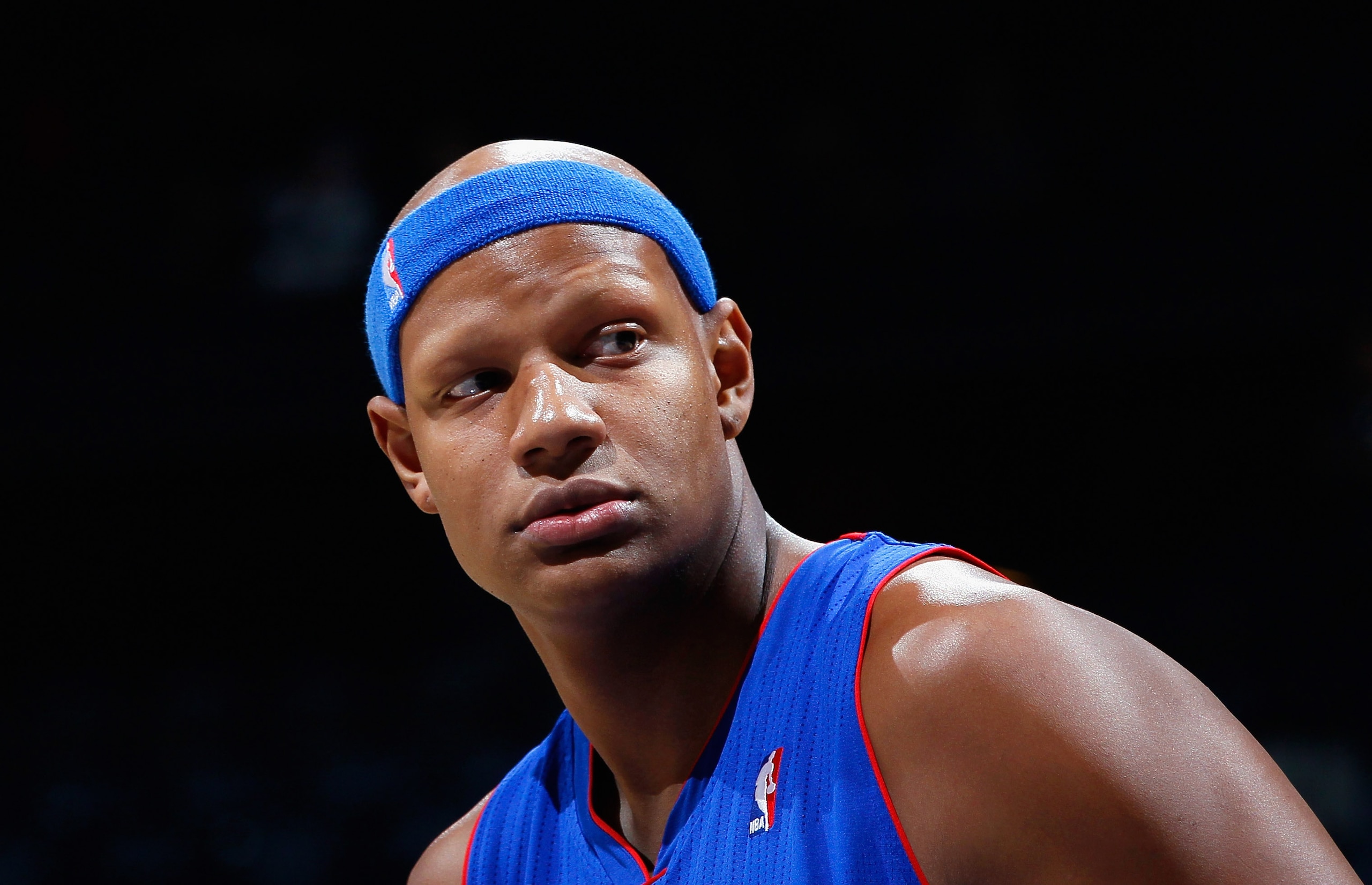 ATLANTA - NOVEMBER 03:  Charlie Villanueva #31 of the Detroit Pistons against the Atlanta Hawks at Philips Arena on November 3, 2010 in Atlanta, Georgia.  NOTE TO USER: User expressly acknowledges and agrees that, by downloading and/or using this Photogra