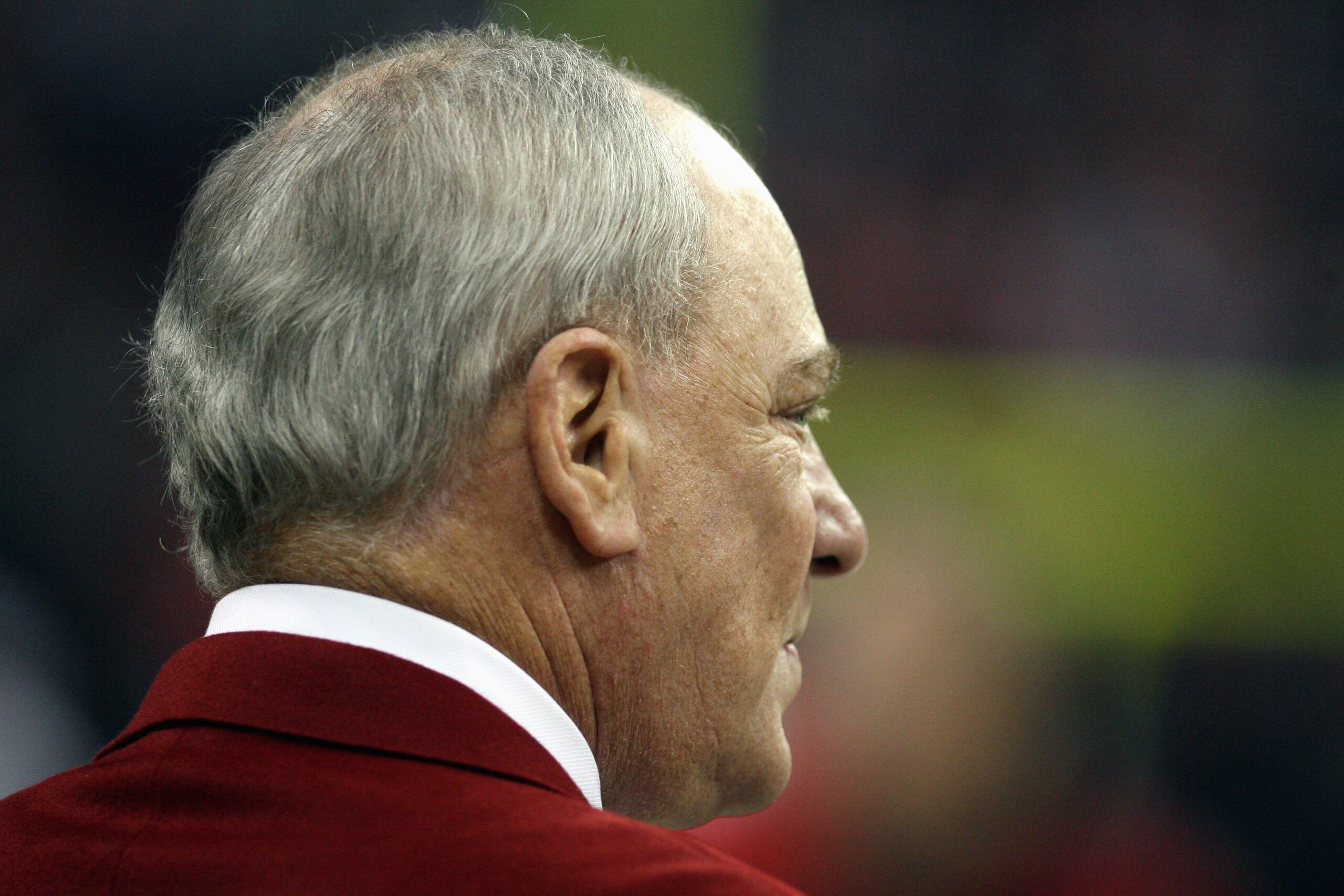 HOUSTON - DECEMBER 13:  Houston Texans owner Bob McNair looks on during the NFL game of the Houston Texans against the Denver Broncos at  Reliant Stadium on December 13, 2007 in Houston, Texas. (Photo by Thomas B.  Shea/Getty Images)