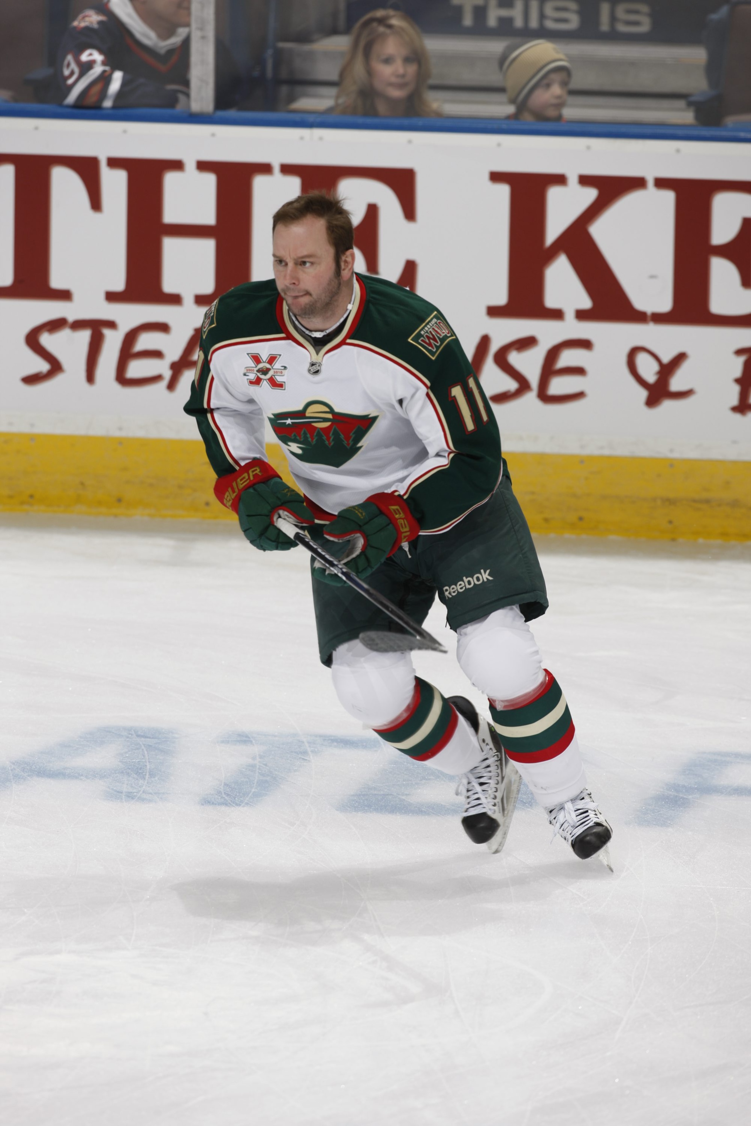 EDMONTON, CANADA - JANUARY 18: John Madden #11 of the Minnesota Wild skates against the Edmonton Oilers on January 18, 2011 at Rexall Place in Edmonton, Alberta, Canada. (Photo by Dale MacMillan/Getty Images) EDMONTON, CANADA - JANUARY 18: John Madden #11 of the Minnesota Wild skates against the Edmonton Oilers on January 18, 2011 at Rexall Place in Edmonton, Alberta, Canada. (Photo by Dale MacMillan/Getty Images)