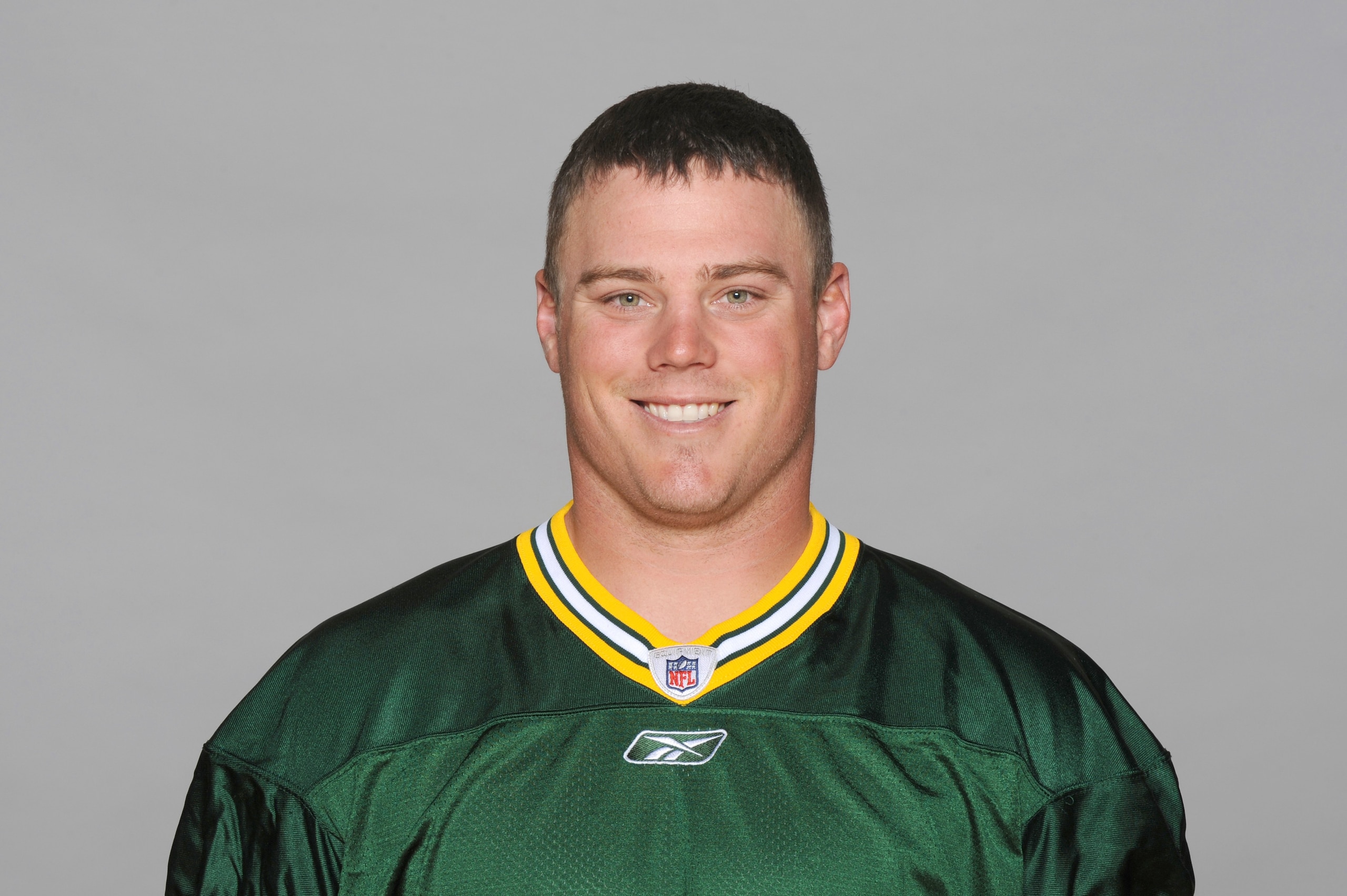 GREEN BAY, WI - 2009: Korey Hall of the Green Bay Packers poses for his 2009 NFL headshot at photo day in Green Bay, Wisconsin. (Photo by NFL Photos) GREEN BAY, WI - 2009: Korey Hall of the Green Bay Packers poses for his 2009 NFL headshot at photo day in Green Bay, Wisconsin. (Photo by NFL Photos)
