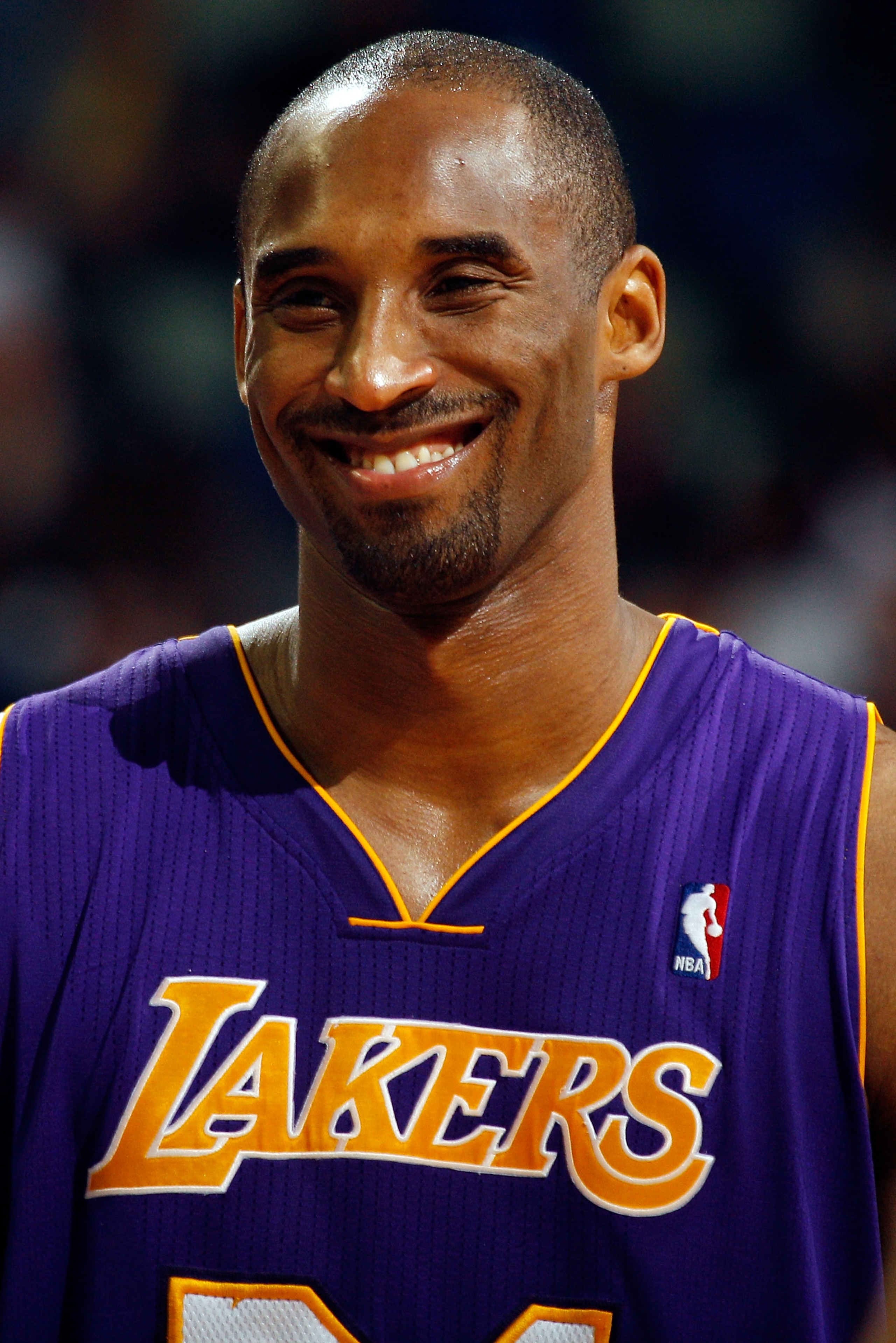 NEW ORLEANS, LA - DECEMBER 29:  Kobe Bryant #24 of the Los Angeles Lakers smiles near the end of the game against the New Orleans Hornets at the New Orleans Arena on December 29, 2010 in New Orleans, Louisiana.   The Lakers defeated the Hornets 103-88.  N