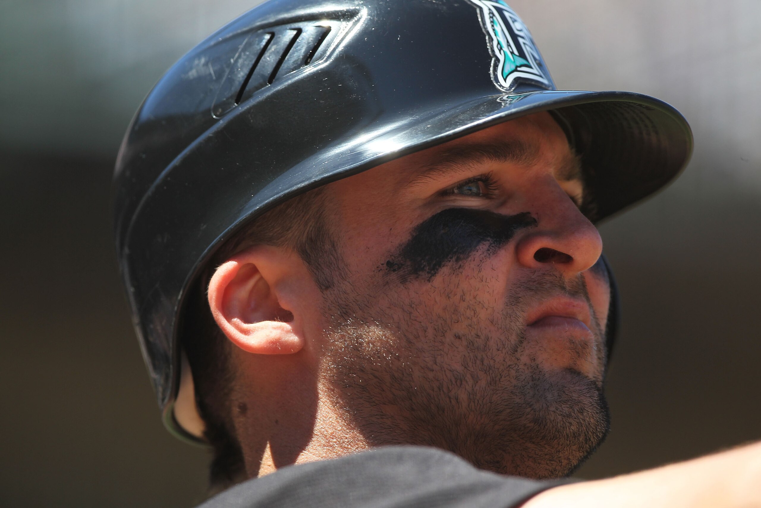 SAN FRANCISCO - JULY 29:  Dan Uggla #6 of the Florida Marlins bats against the San Francisco Giants during an MLB game at AT&T Park on July 29, 2010 in San Francisco, California.  (Photo by Jed Jacobsohn/Getty Images)