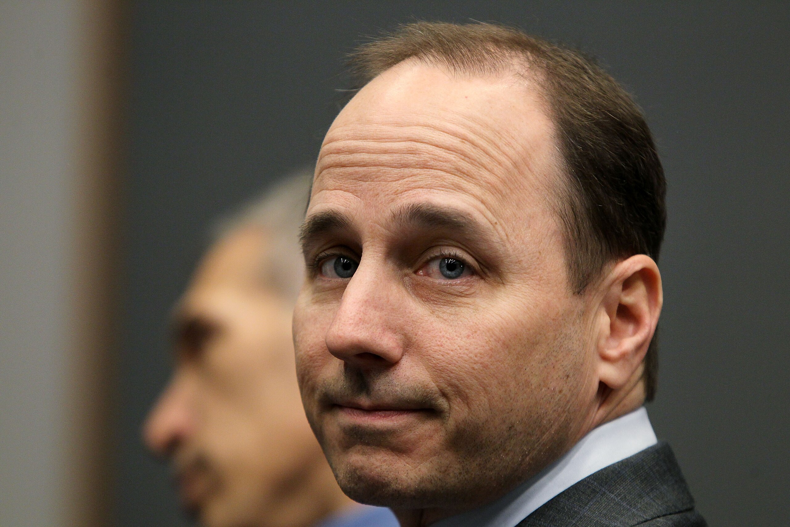 NEW YORK, NY - FEBRUARY 04:  General manager Brian Cashman of the New York Yankees attends the press conference to announce the retirement of Andy Pettitte (not pictured) on February 4, 2011 at Yankee Stadium in the Bronx borough of New York City.  (Photo