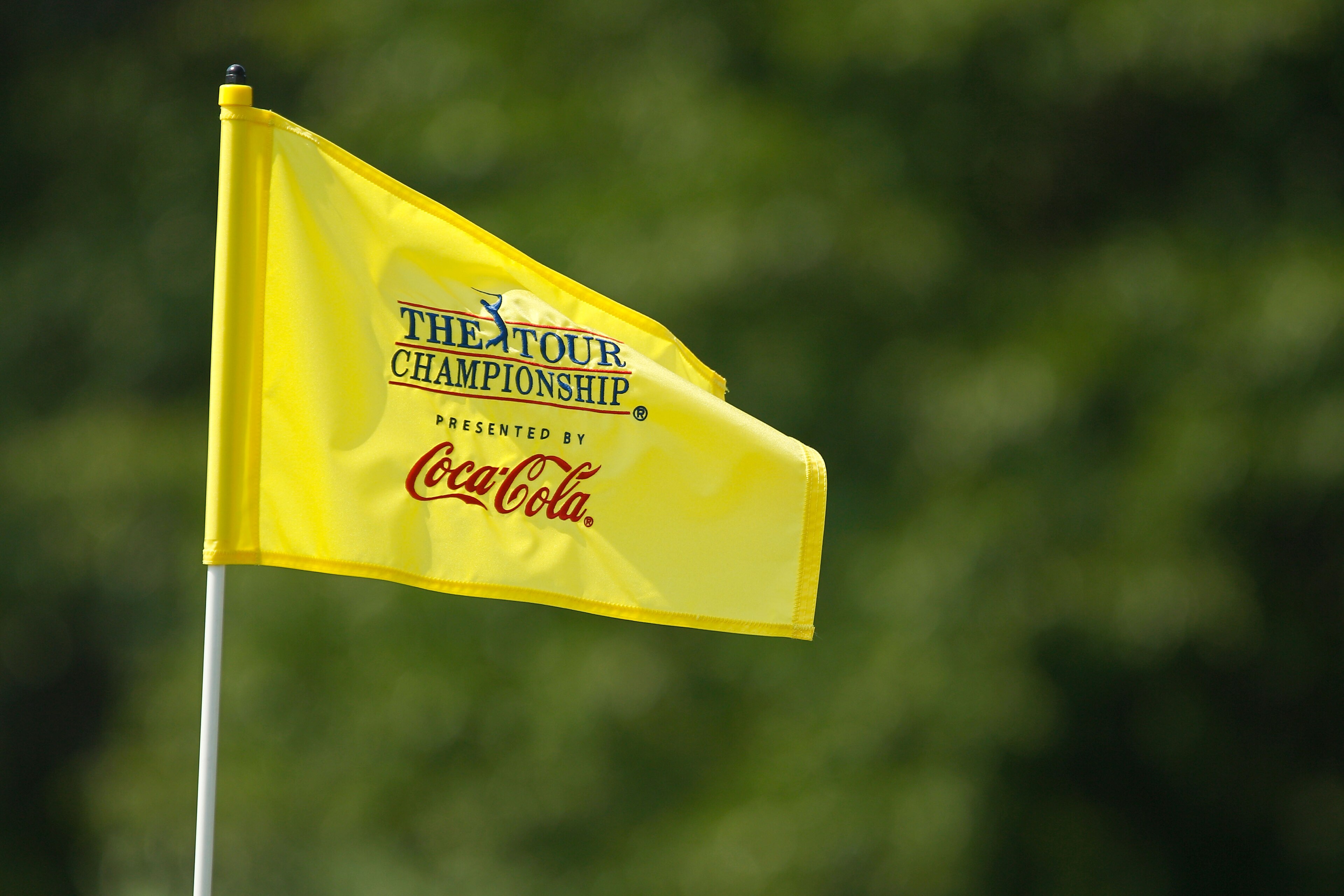 ATLANTA - SEPTEMBER 23: A flag blows in the breeze on the practice range during the first round of THE TOUR Championship presented by Coca-Cola at East Lake Golf Club on September 23, 2010 in Atlanta, Georgia. (Photo by Scott Halleran/Getty Images) ATLANTA - SEPTEMBER 23: A flag blows in the breeze on the practice range during the first round of THE TOUR Championship presented by Coca-Cola at East Lake Golf Club on September 23, 2010 in Atlanta, Georgia. (Photo by Scott Halleran/Getty Images)
