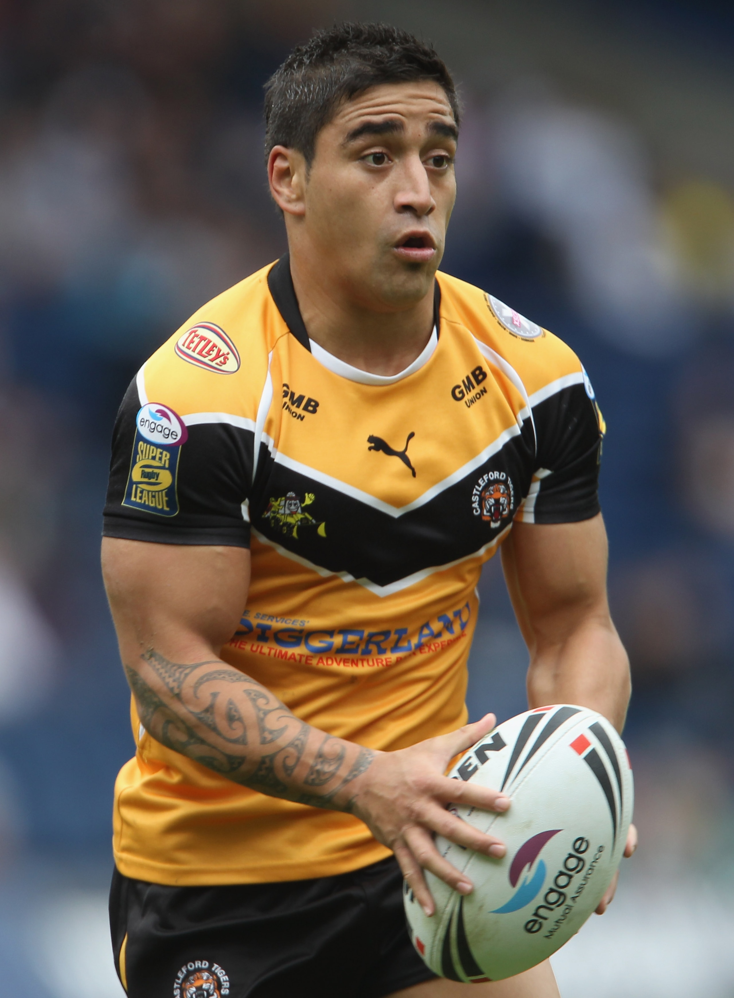 EDINBURGH, SCOTLAND - MAY 02:  Rangi Chase of Castleford Tigers during the Engage Rugby Super League Magic Weekend match between Castleford Tigers and Catalan Dragons at Murrayfield on May 2, 2010 in Edinburgh, Scotland.  (Photo by Phil Cole/Getty Images)