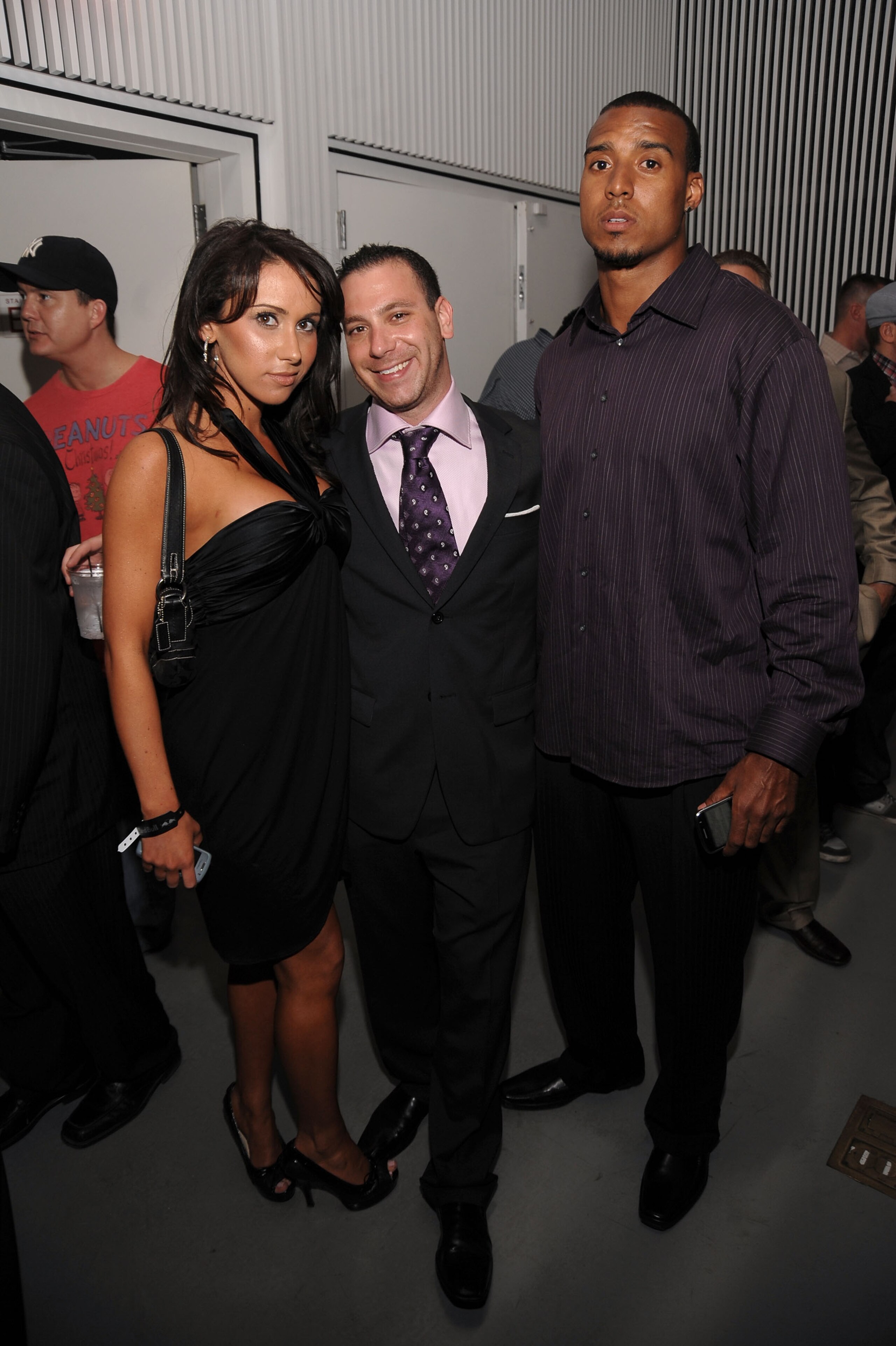 NEW YORK - APRIL 28: Co-founder of PR/PR Phil Reese (C), model Jenn Sterger (L) and Ryan Grant (R) #25 of the Green Bay Packers attend the PR/PR launch party at Red Bull Space on April 28, 2009 in New York City. (Photo by Jamie McCarthy/Getty Images for NEW YORK - APRIL 28: Co-founder of PR/PR Phil Reese (C), model Jenn Sterger (L) and Ryan Grant (R) #25 of the Green Bay Packers attend the PR/PR launch party at Red Bull Space on April 28, 2009 in New York City. (Photo by Jamie McCarthy/Getty Images for