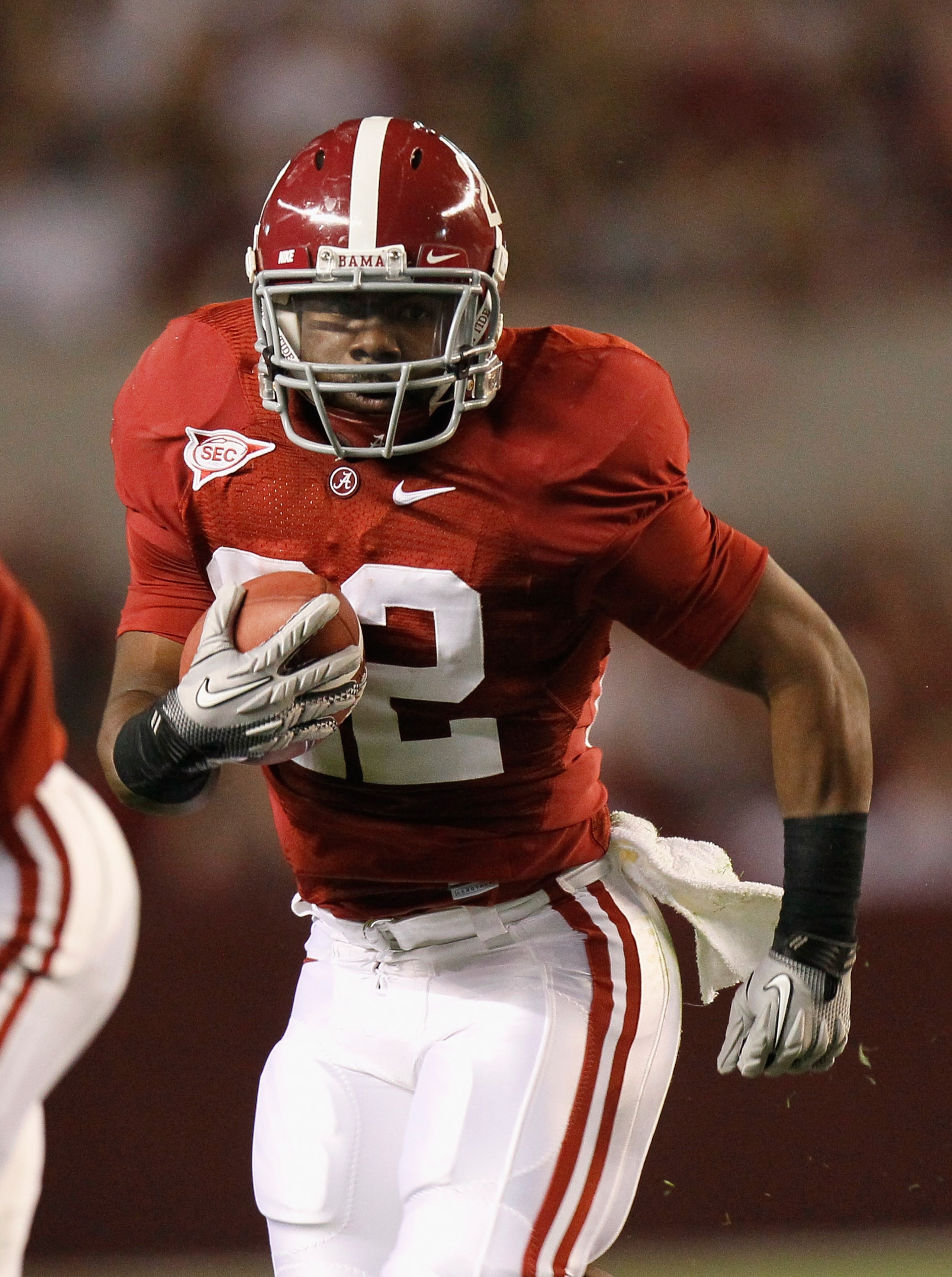 TUSCALOOSA, AL - OCTOBER 16:  Mark Ingram #22 of the Alabama Crimson Tide against the Ole Miss Rebels at Bryant-Denny Stadium on October 16, 2010 in Tuscaloosa, Alabama.  (Photo by Kevin C. Cox/Getty Images)