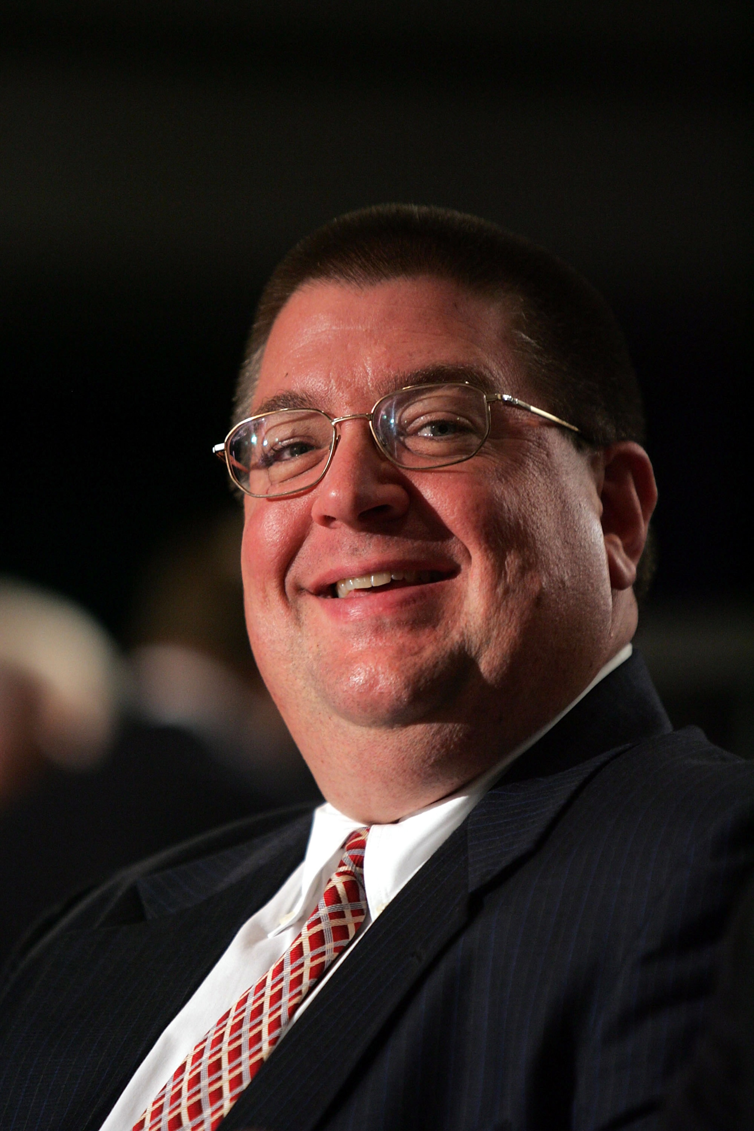NEW YORK - JULY 22: Executive Vice President and General Manager Jay Feaster of the Tampa Bay Lightning smiles during the National Hockey League draft lottery at the Sheraton New York Hotel and Towers on July 22, 2005 in New York City. (Photo by Bruce B NEW YORK - JULY 22: Executive Vice President and General Manager Jay Feaster of the Tampa Bay Lightning smiles during the National Hockey League draft lottery at the Sheraton New York Hotel and Towers on July 22, 2005 in New York City. (Photo by Bruce B