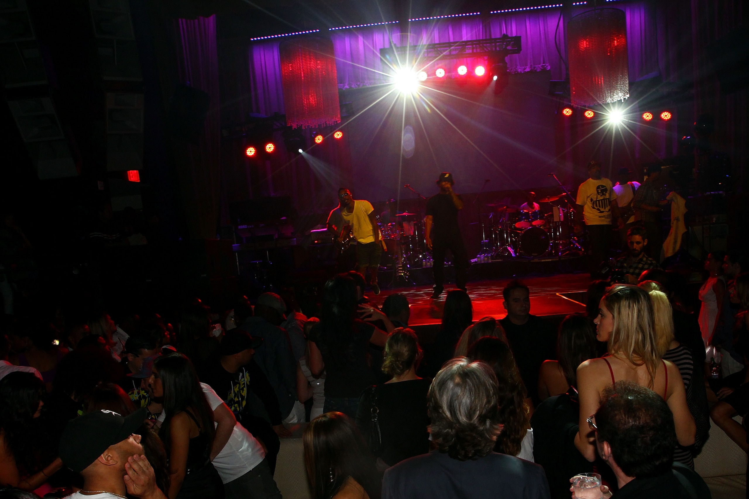 MIAMI BEACH, FL - MARCH 23:  Musician Pharrell Williams performs at the Sony Ericsson Open Kick-Off party at LIV nightclub at Fontainebleau Miami on March 23, 2010 in Miami Beach, Florida.  (Photo by Clive Brunskill/Getty Images for Sony Ericsson)