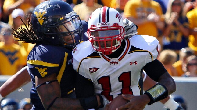 West Virginia DE Bruce Irvin